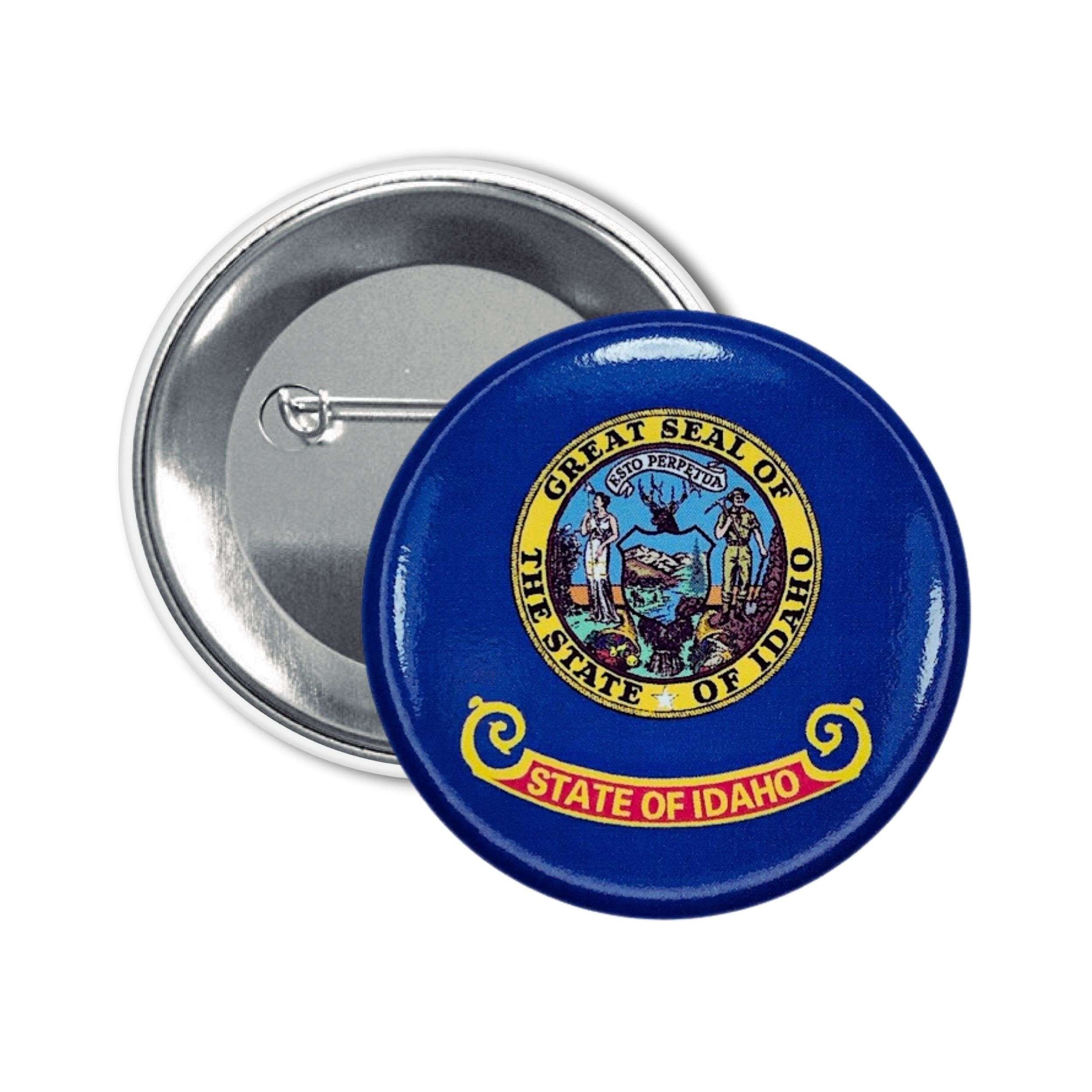 Chapa Redonda - Bandera Estado Idaho - USA