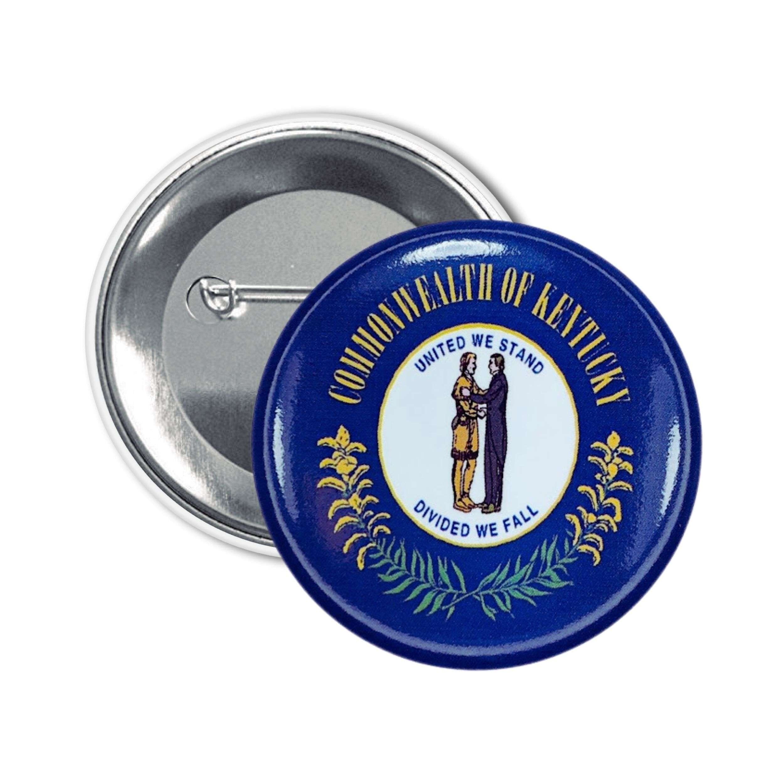Chapa Redonda - Bandera Estado Kentucky - USA