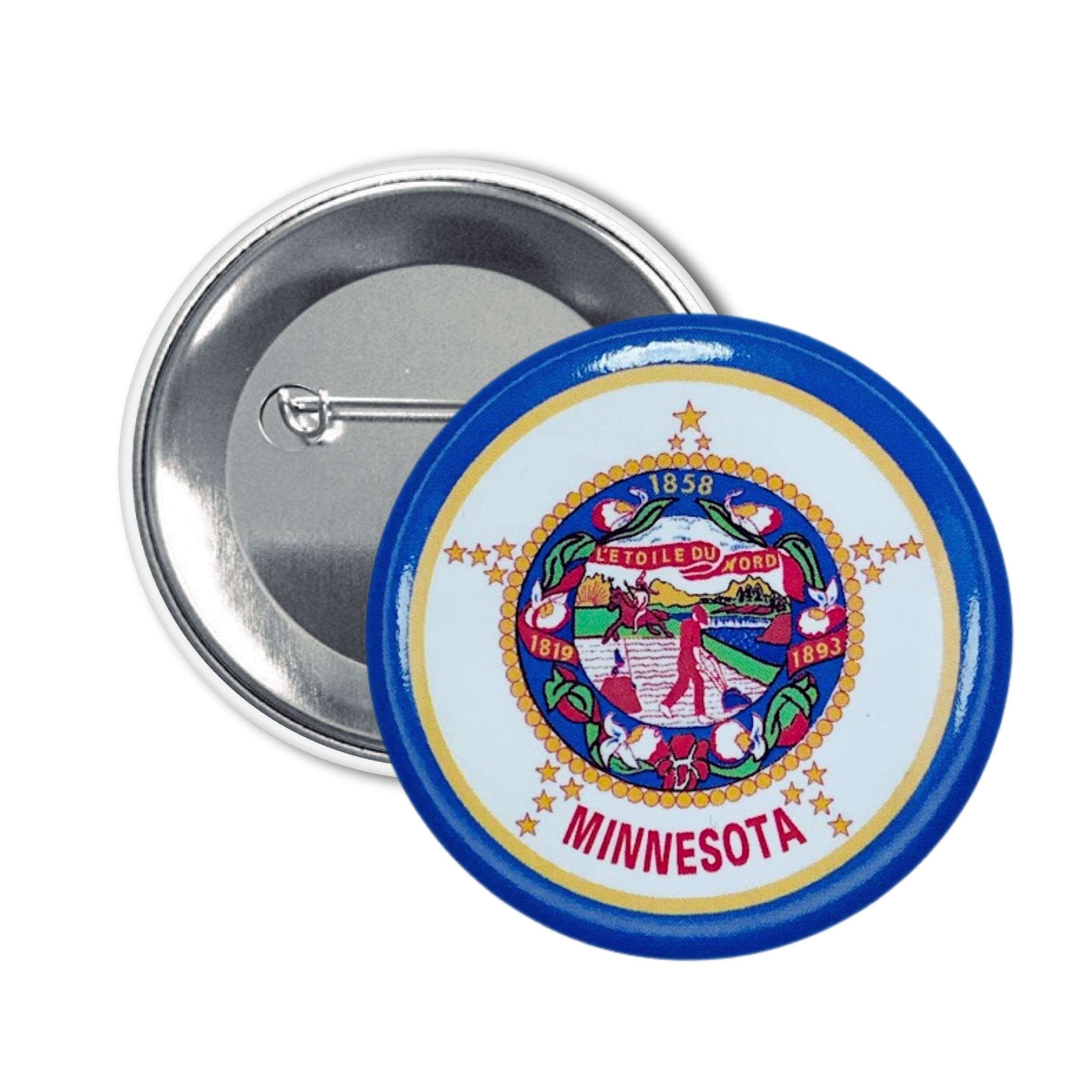 Chapa Redonda - Bandera Estado Minnesota - USA