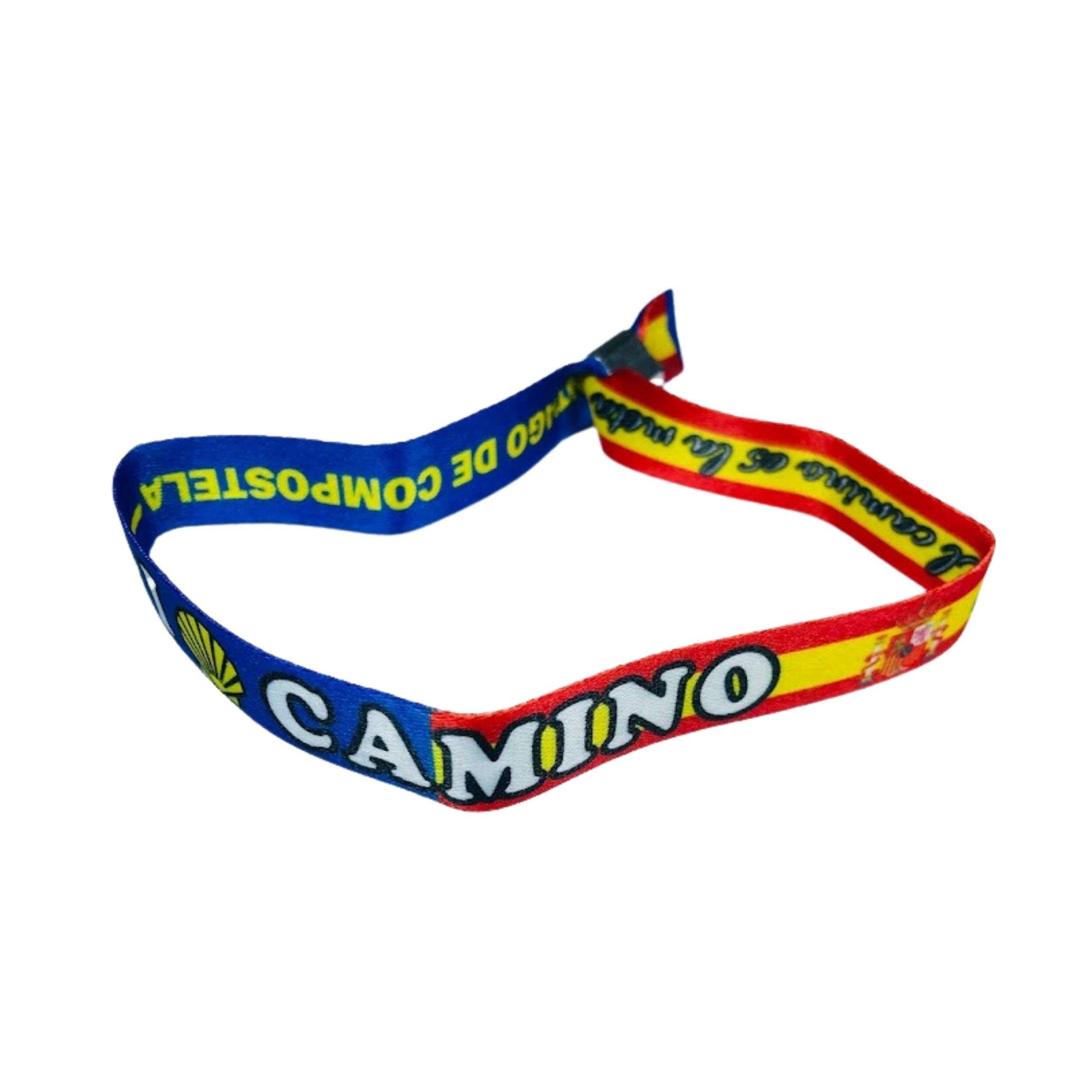 Armband – I Love Camino Santiago – Flagge – Spanien – P2783