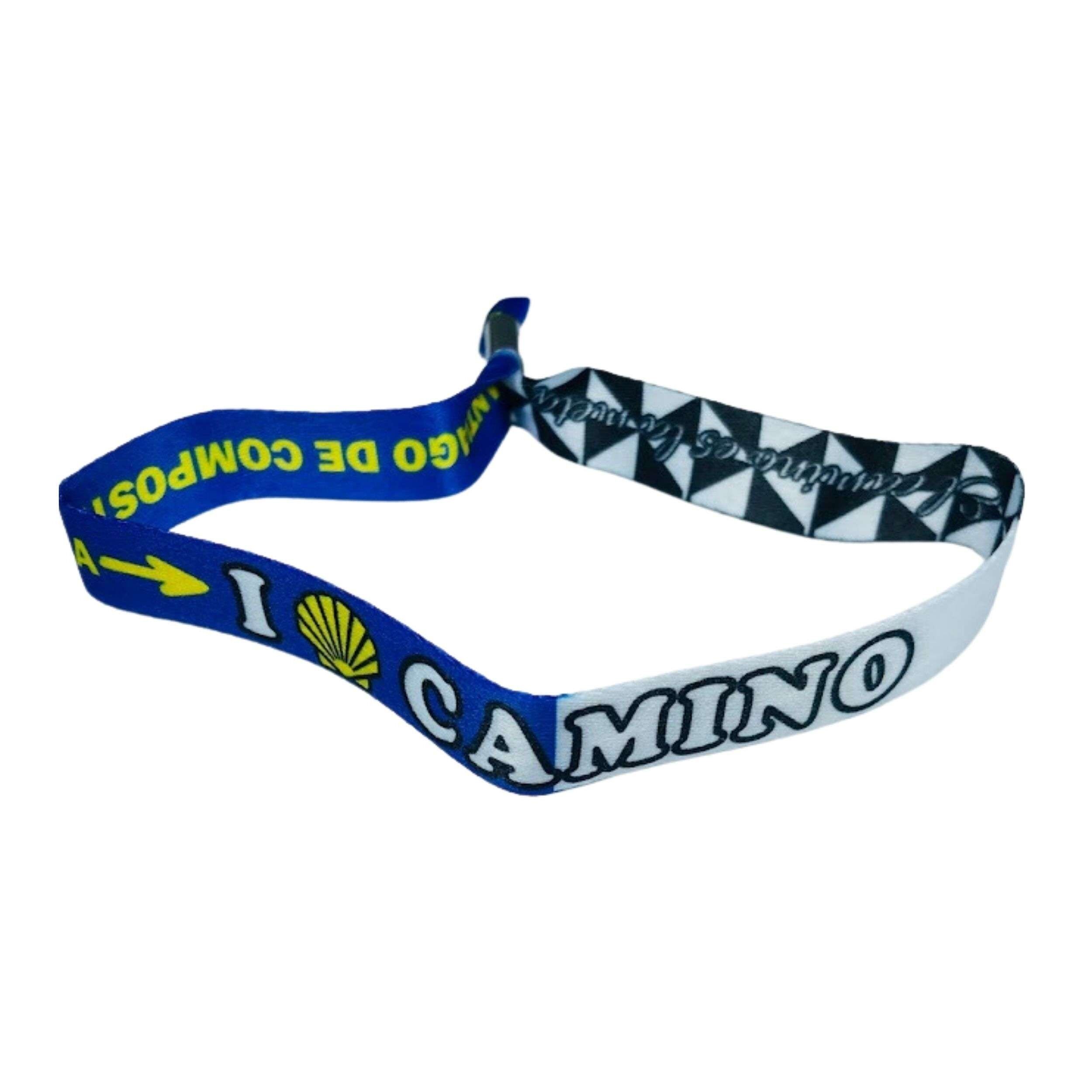 Armband – „I Love Camino Santiago“ – Flagge von Ceuta – Spanien – P2774