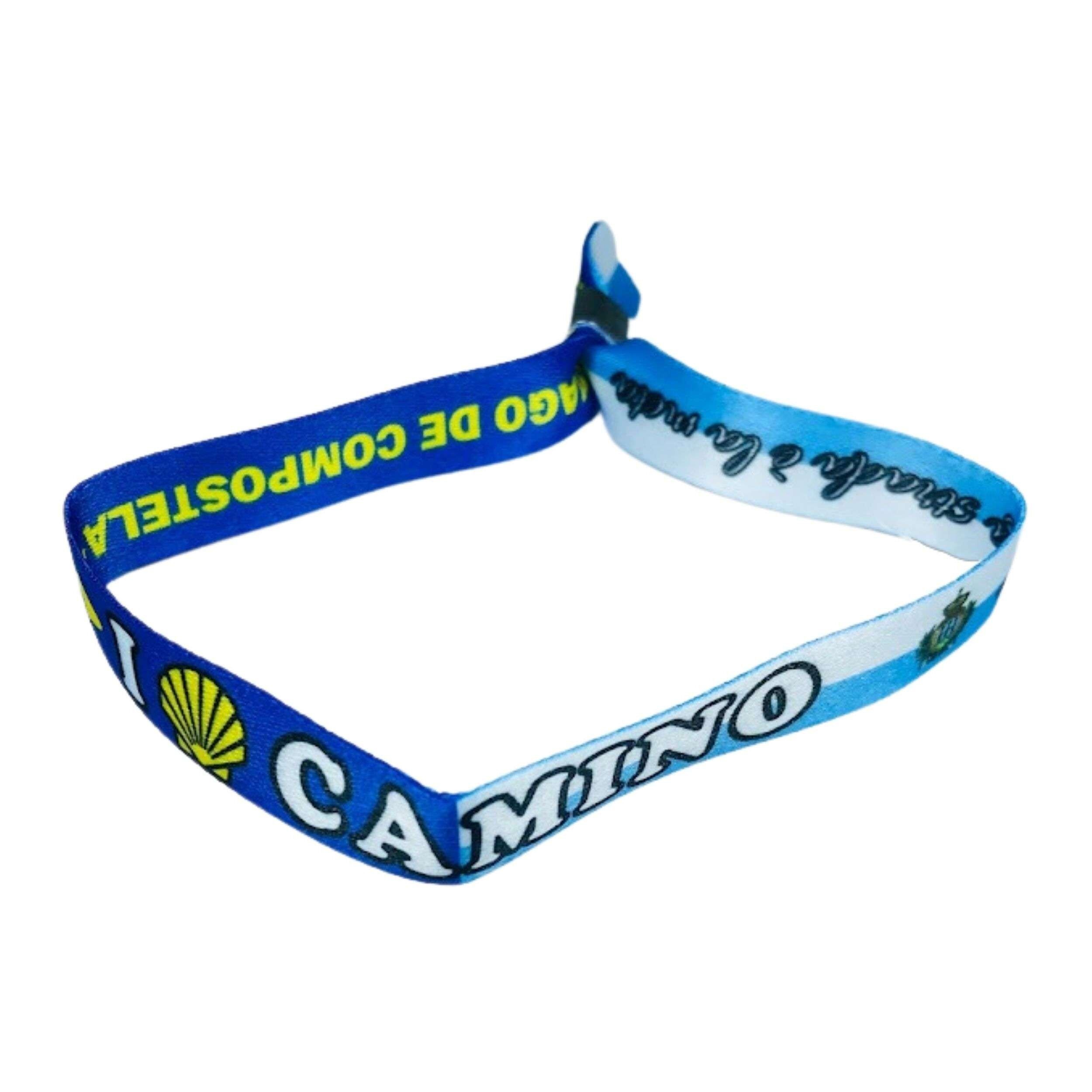 Armband – „I Love Camino Santiago“ – Flagge von San Marino – P2817