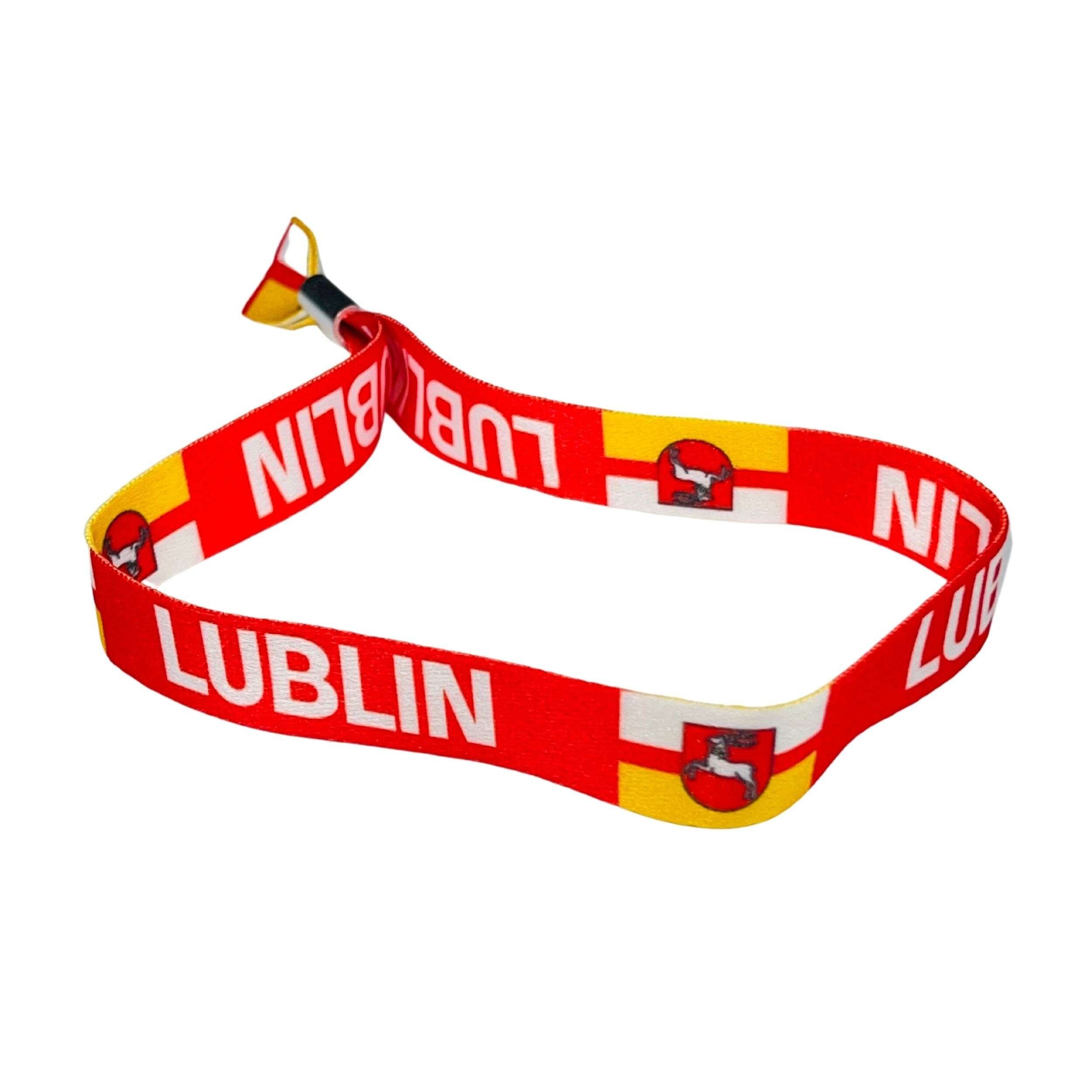 Armband - Flagge von Lublin - Polen - P2202