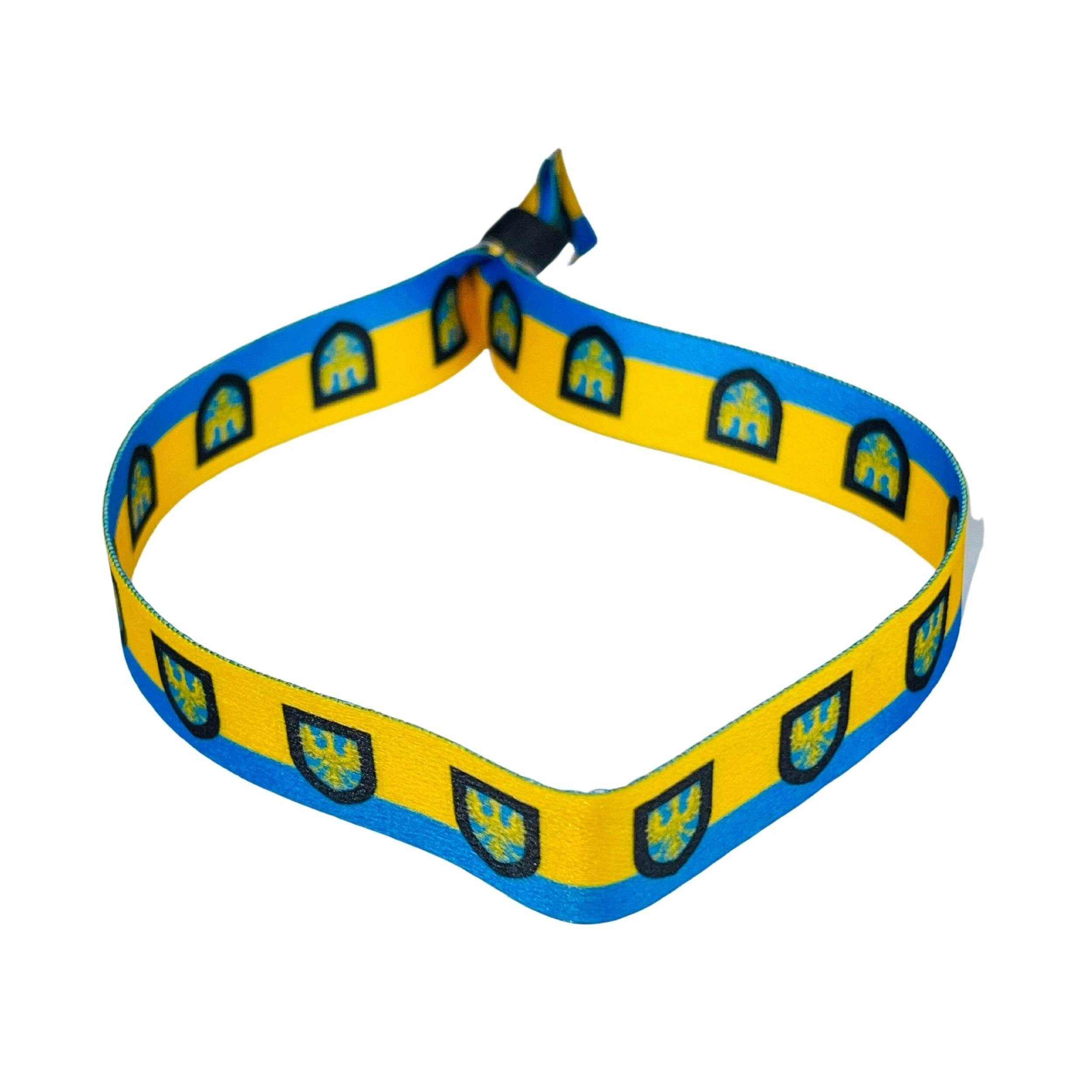 Armband - Flagge von Opole - Polen - P2205