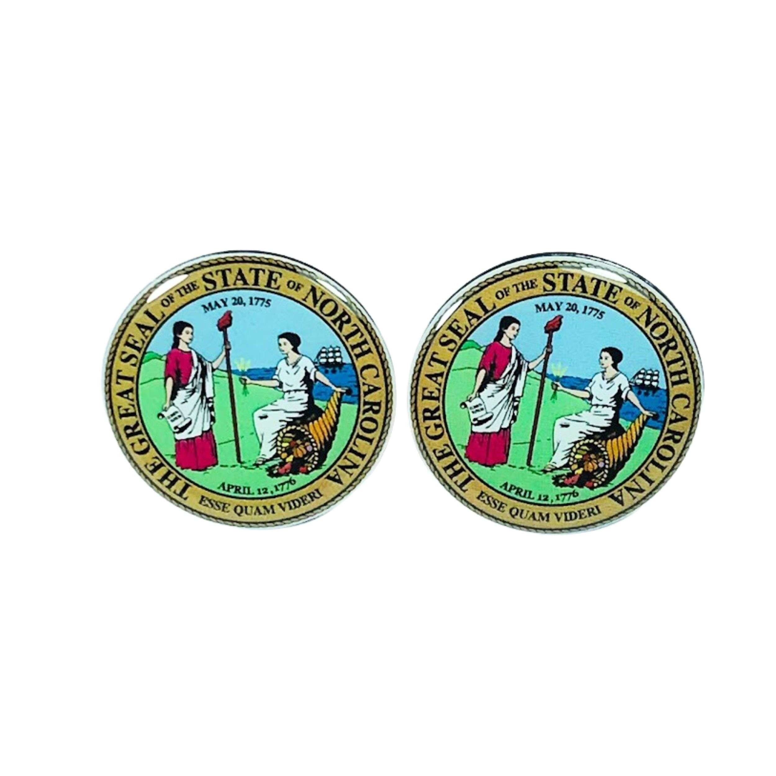 Zwillinge - Wappen des Staates North Carolina - USA