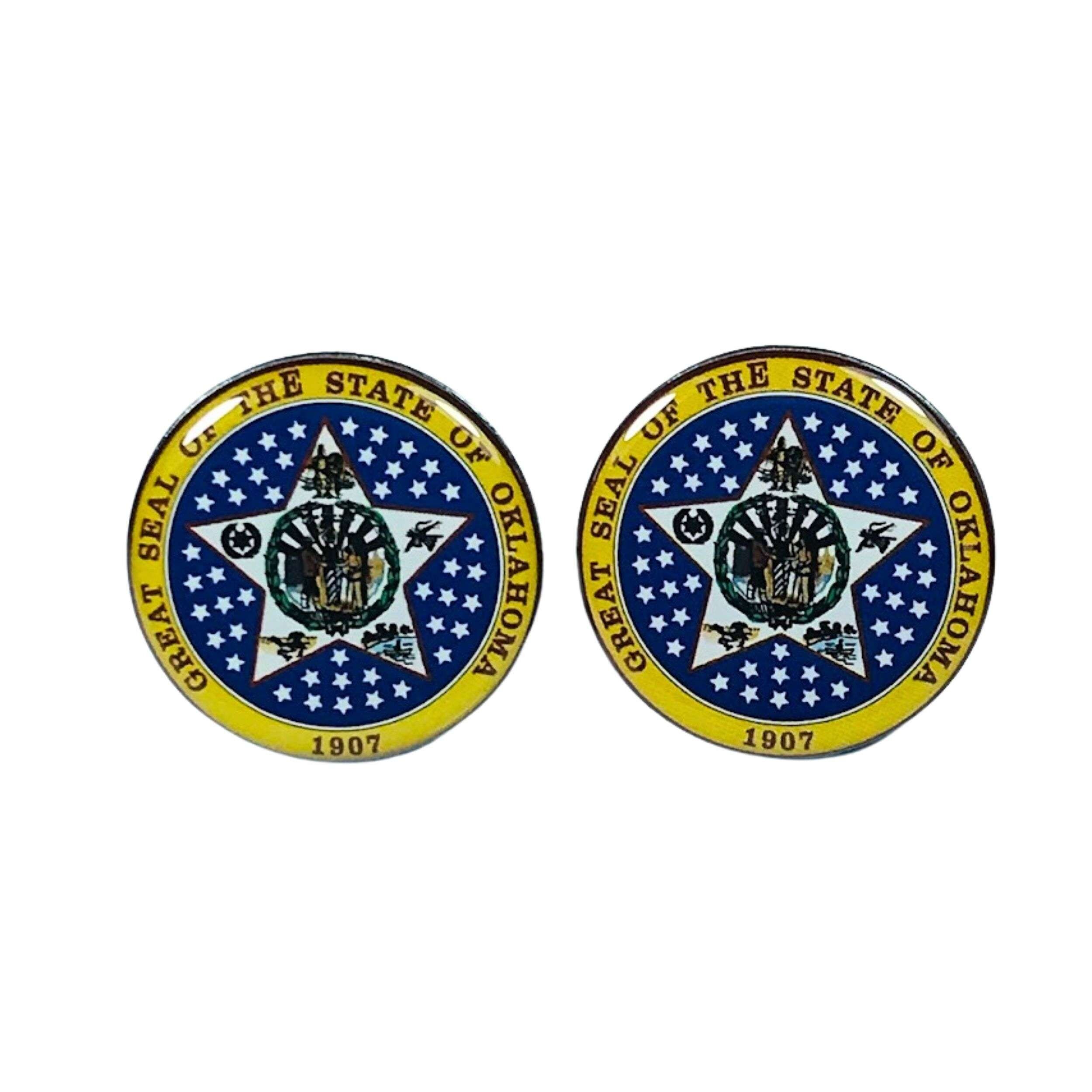 Zwillinge - Oklahoma State Shield - USA