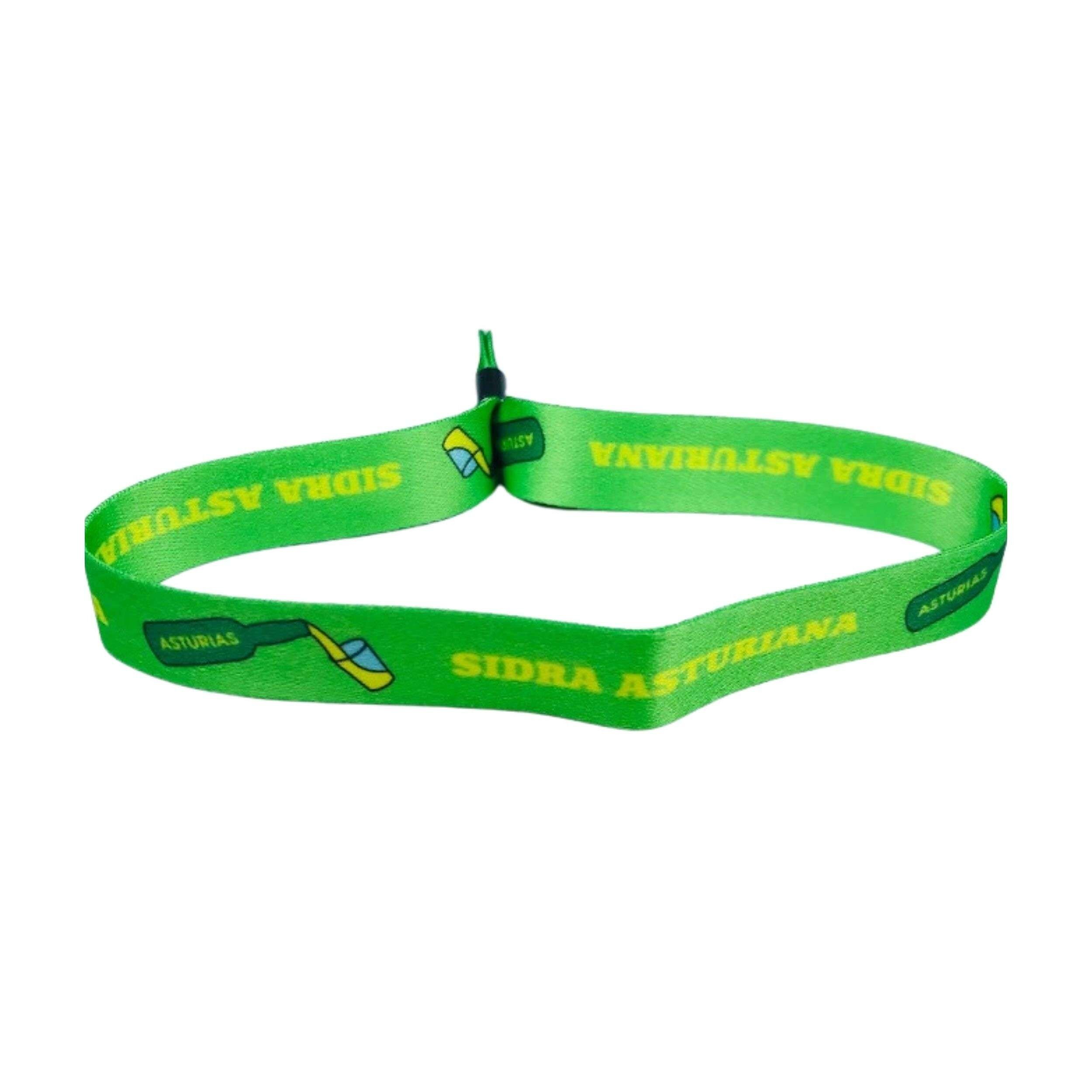 Armband - Glas und Flasche Apfelwein - Asturien - P06