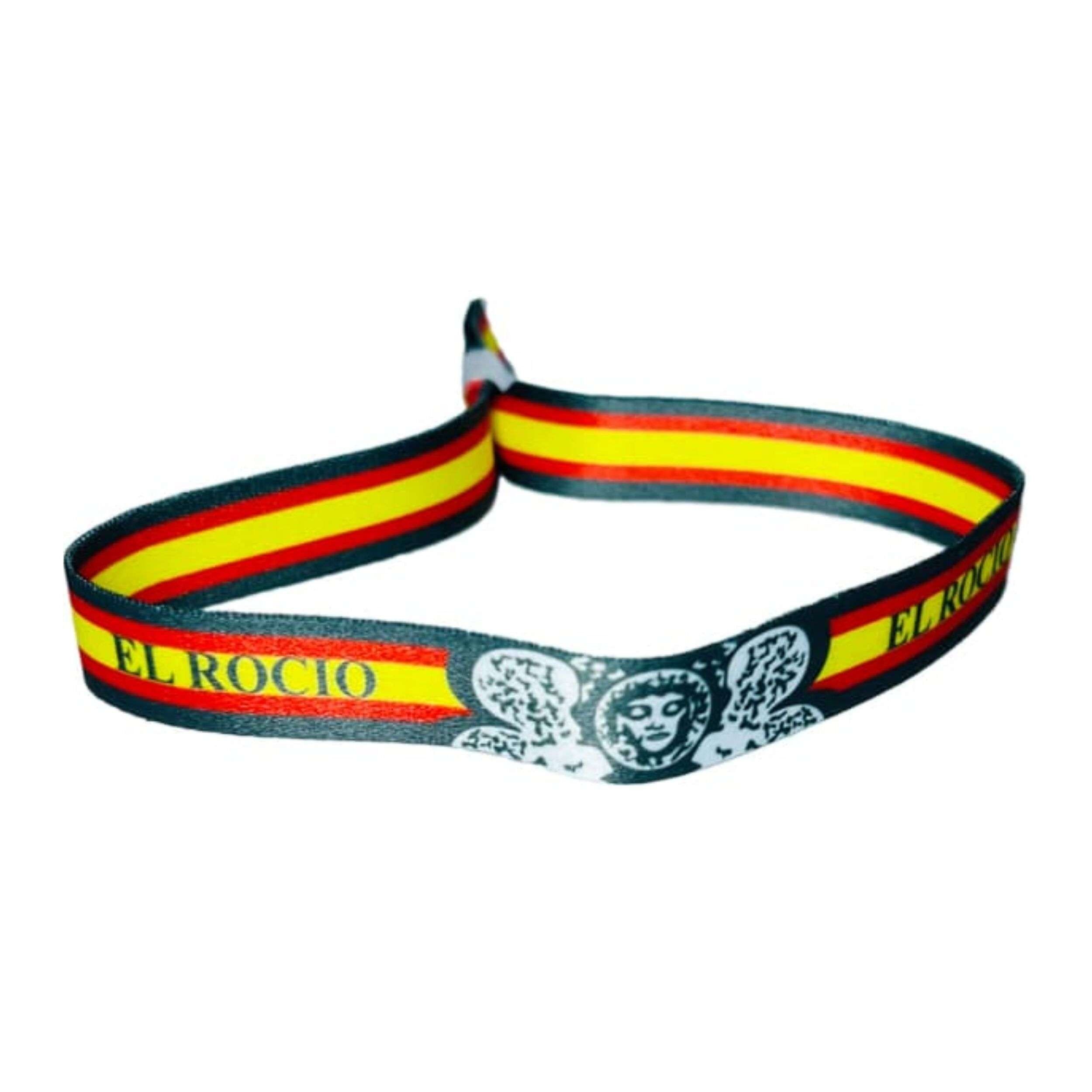 Armband - El Rocio Grün - Spanische Flagge - P090