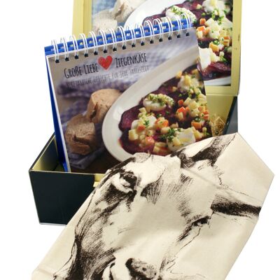 Caja de cabra “Cocina vegetariana con queso de cabra”