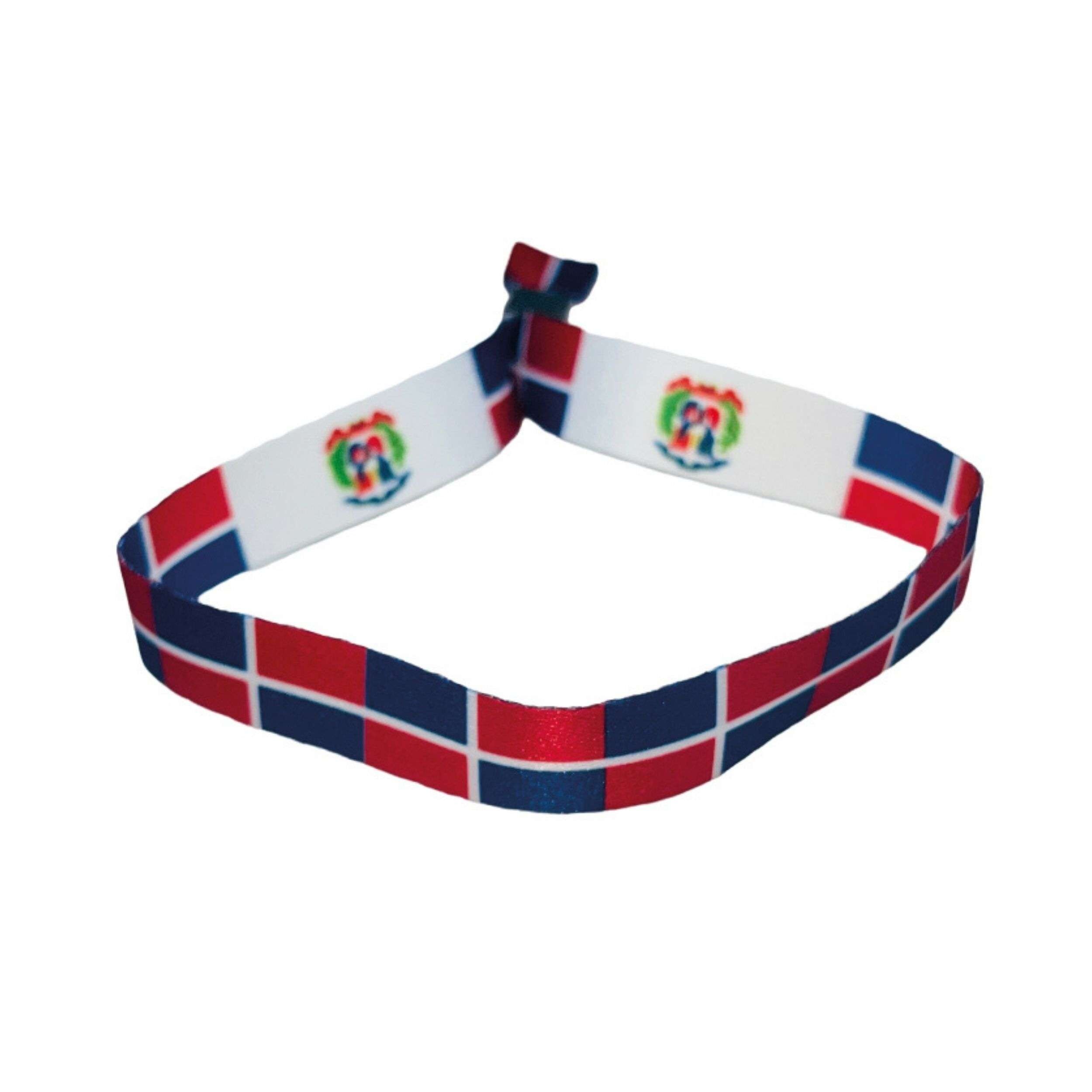 Armband - Flagge der Dominikanischen Republik - P1098