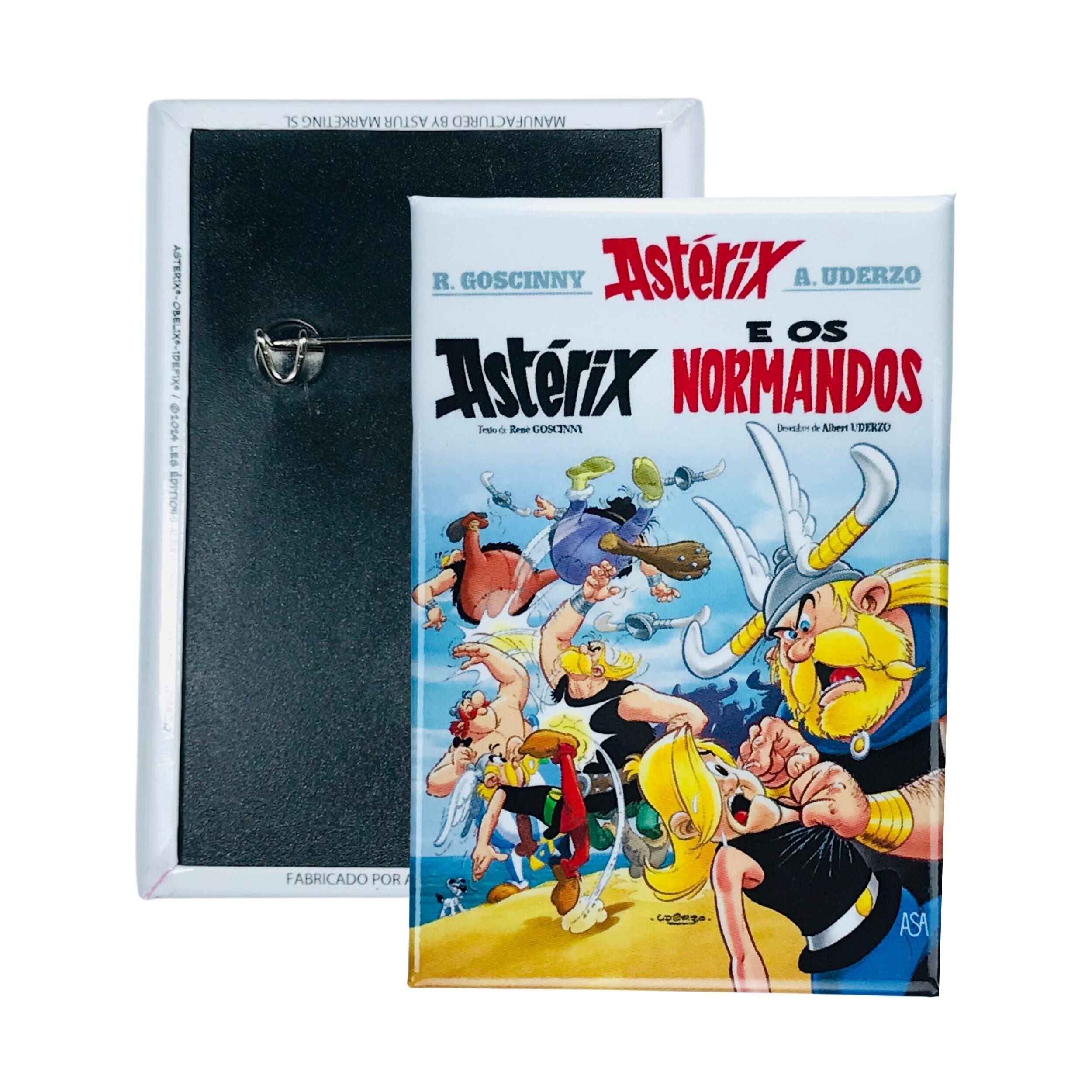 Abzeichen © 9 – Astérix E Os Normandos – Comic-Cover – Portugiesisch – A#289