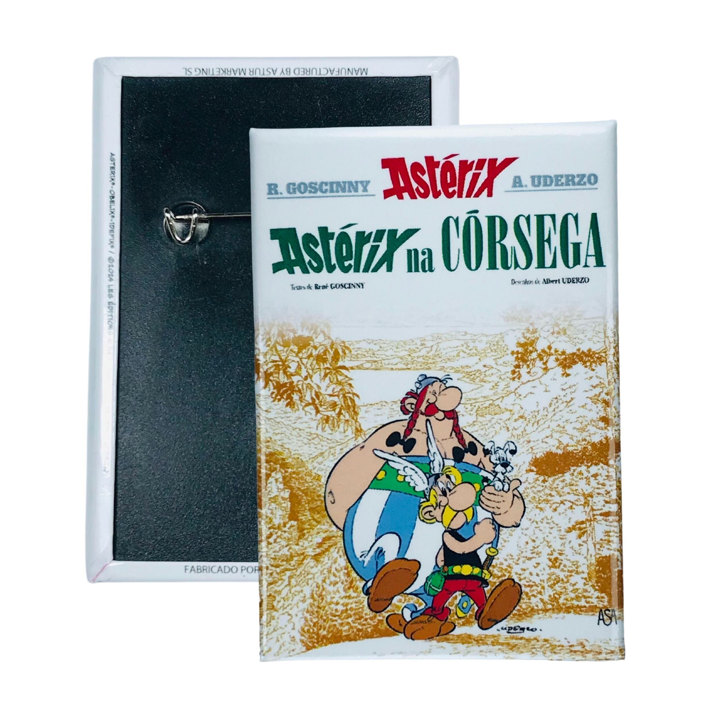 Abzeichen © 20 – Asterix Na Córsega – Comic-Cover – Portugiesisch – A#300