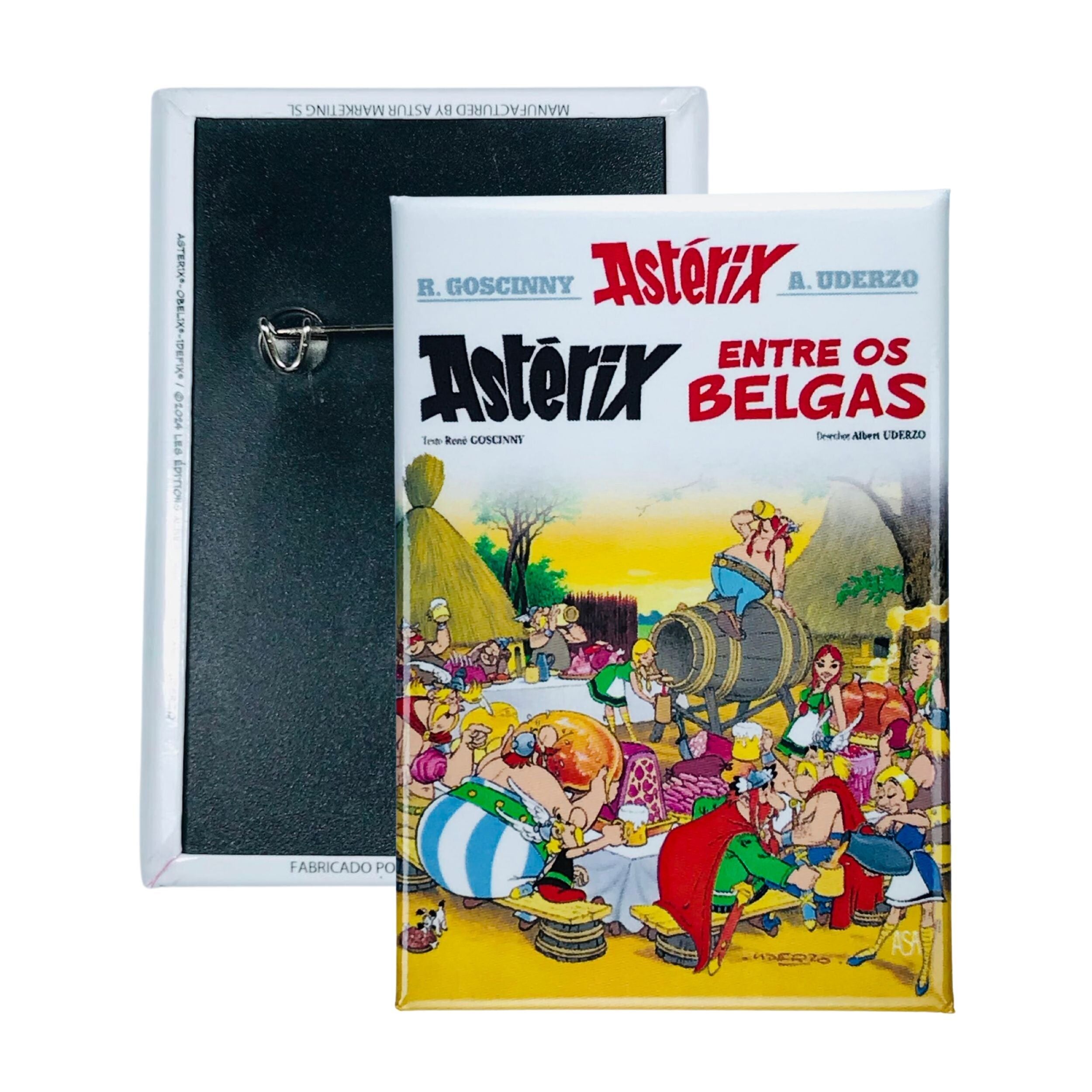 Abzeichen © 24 – Asterix Entre Os Belgas – Comic-Cover – Portugiesisch – A#304