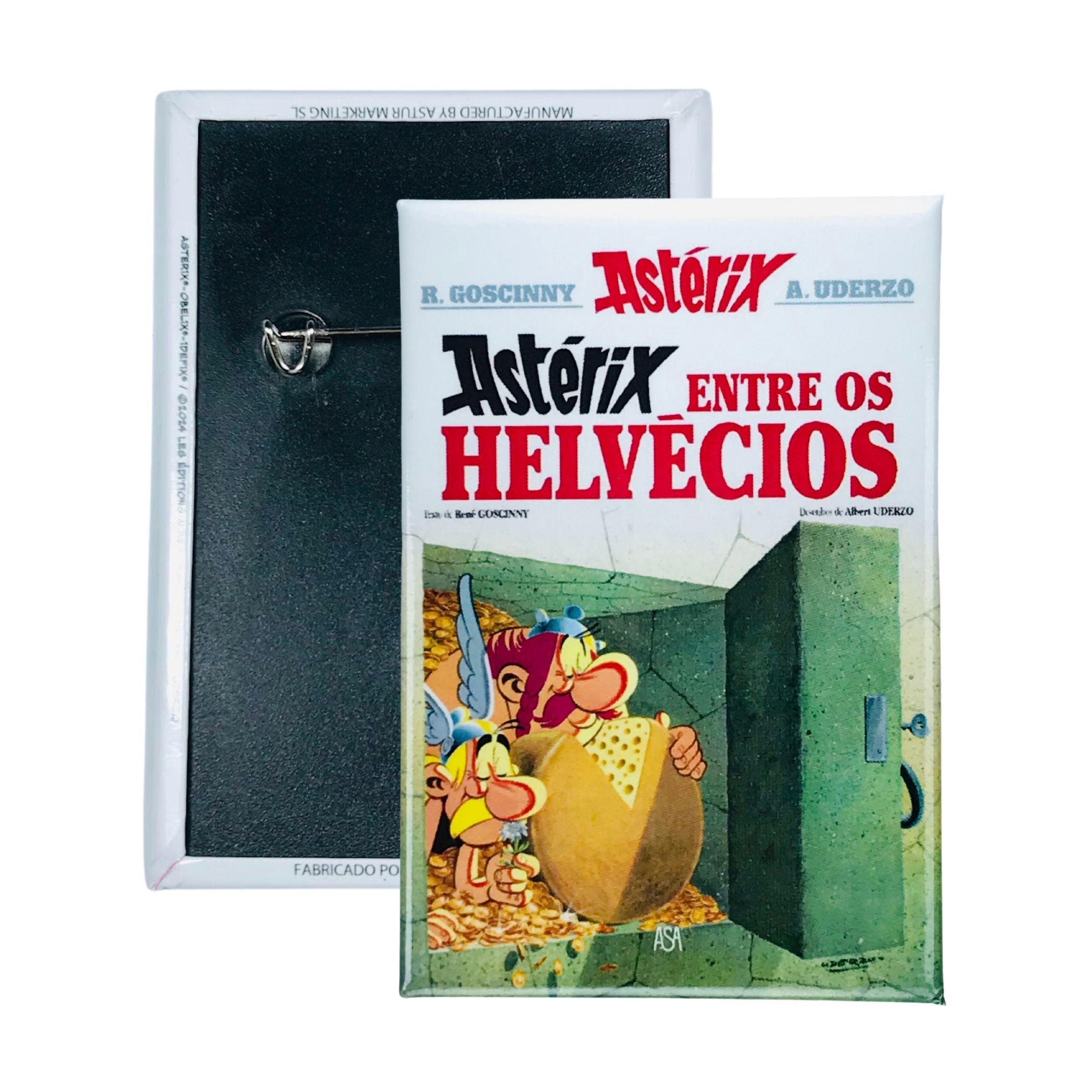 Abzeichen © 16 – Astérix Entre Os Helvécios – Comic-Cover – Portugiesisch – A#296