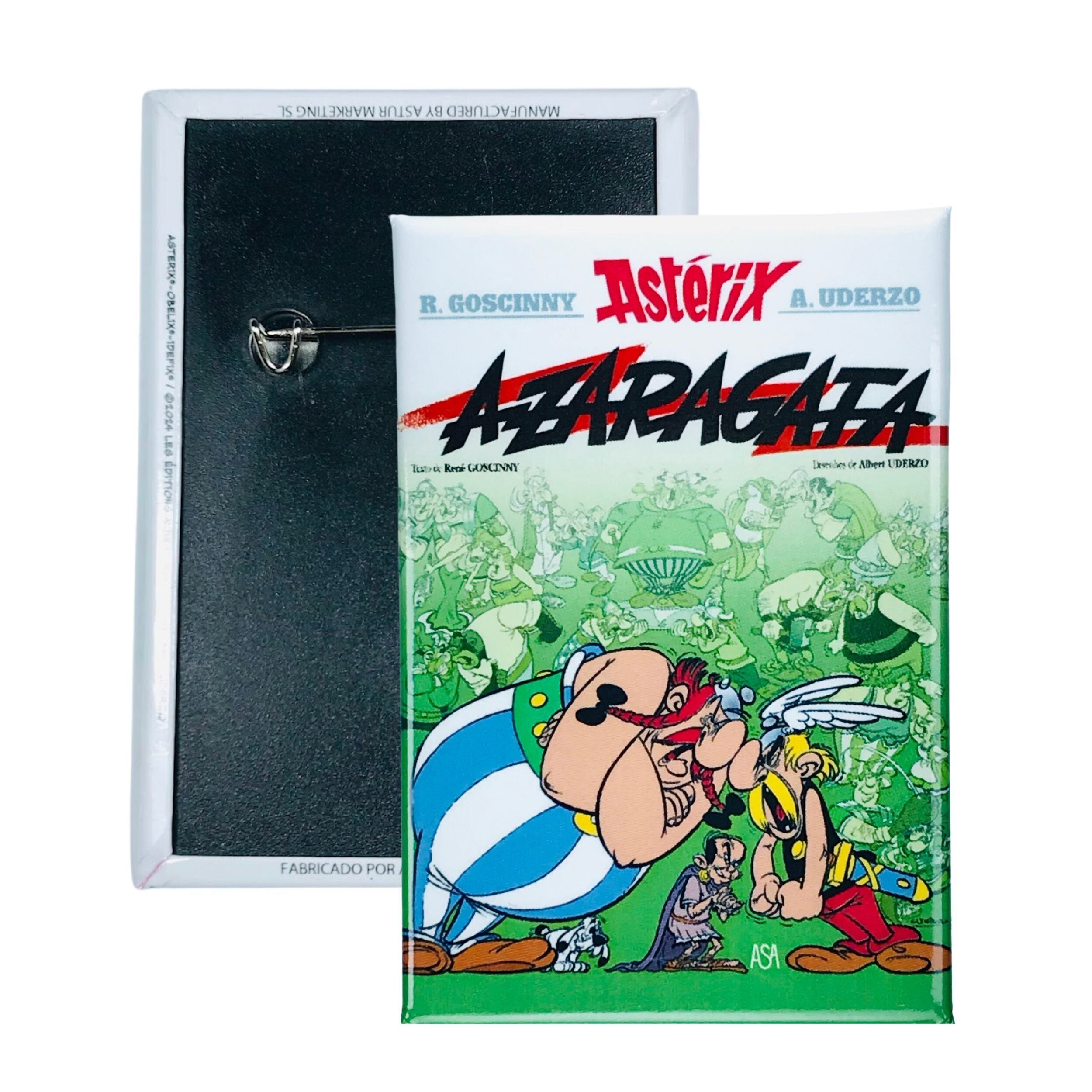 Badge © 15 - Asterix - A Zaragata - Comic Cover - Portugiesisch - A#295