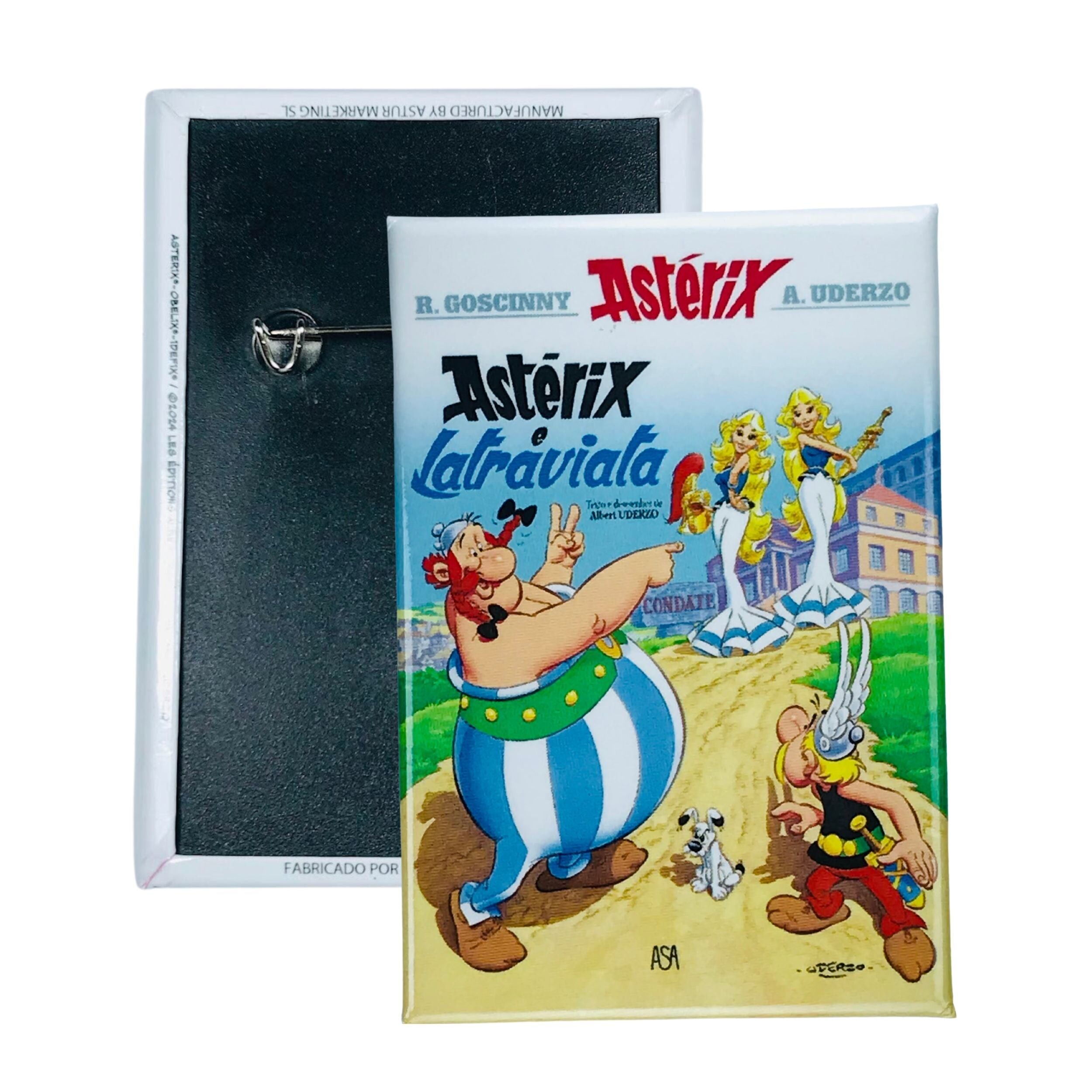 Badge © 31 - Asterix und Latraviata - Comic Cover - Portugiesisch - A#311