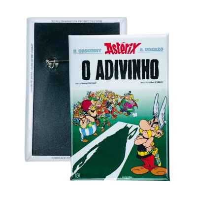 Distintivo © 19 - Asterix - O Adivinho - Copertina fumetto - Portoghese - A#299