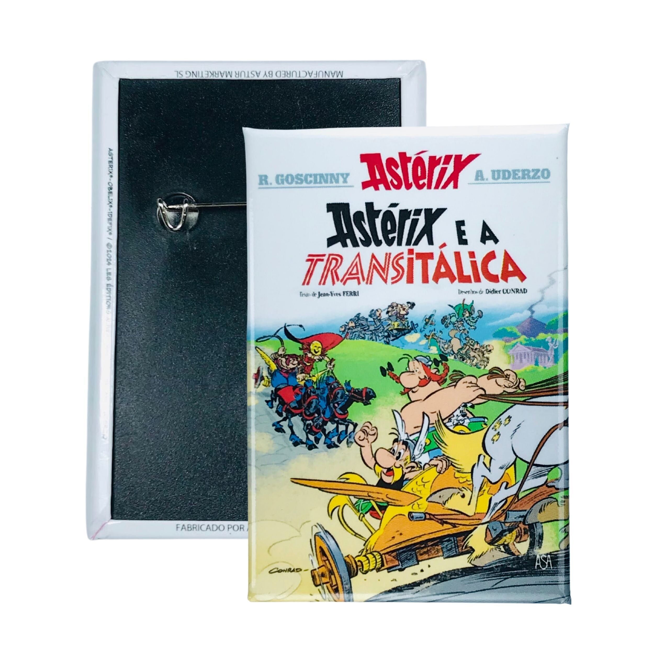 Badge © 37 - Asterix E A Transitálica - Comic Cover - Portugiesisch - A#317