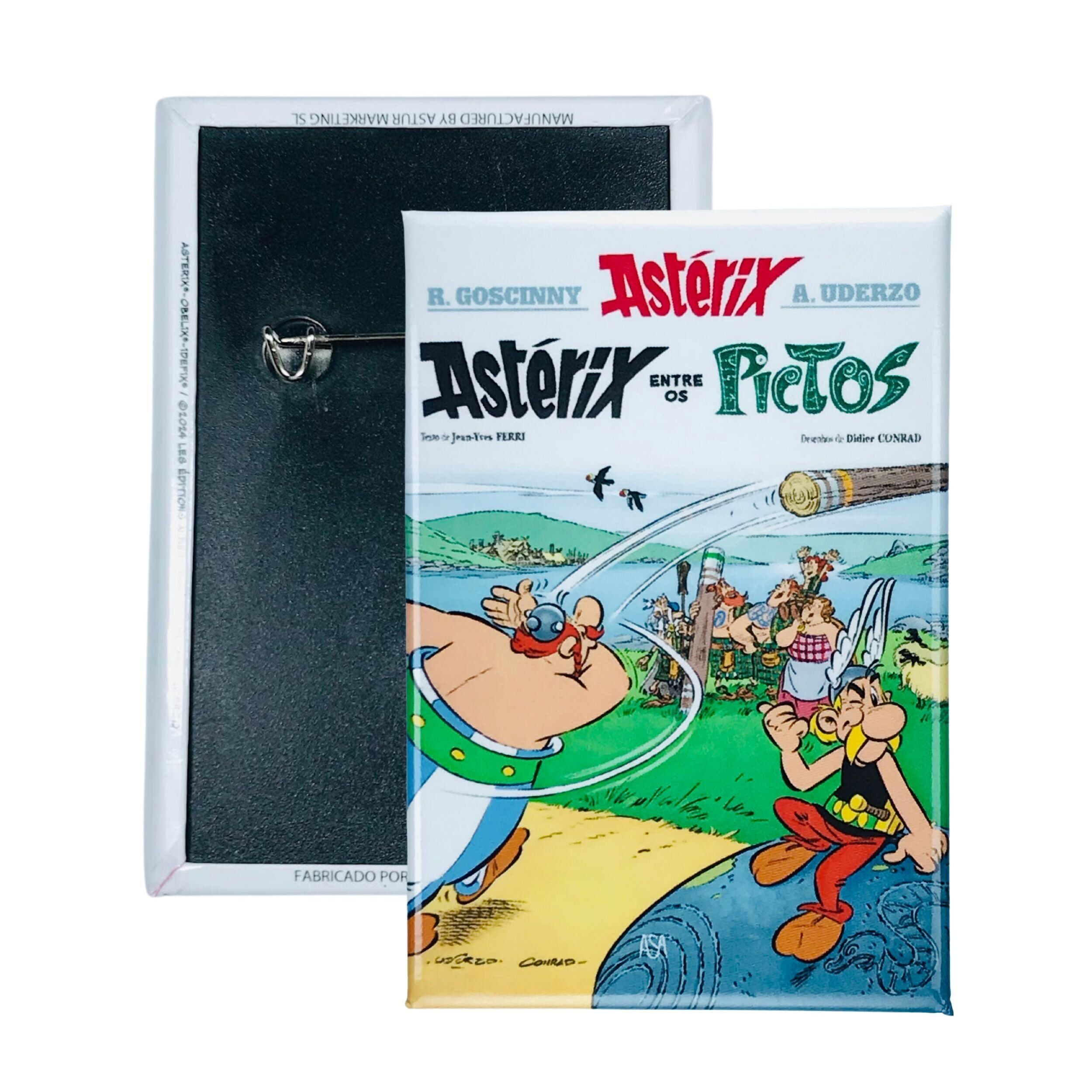 Badge © 35 - Asterix unter den Pikten - Comic Cover - Portugiesisch - A#315