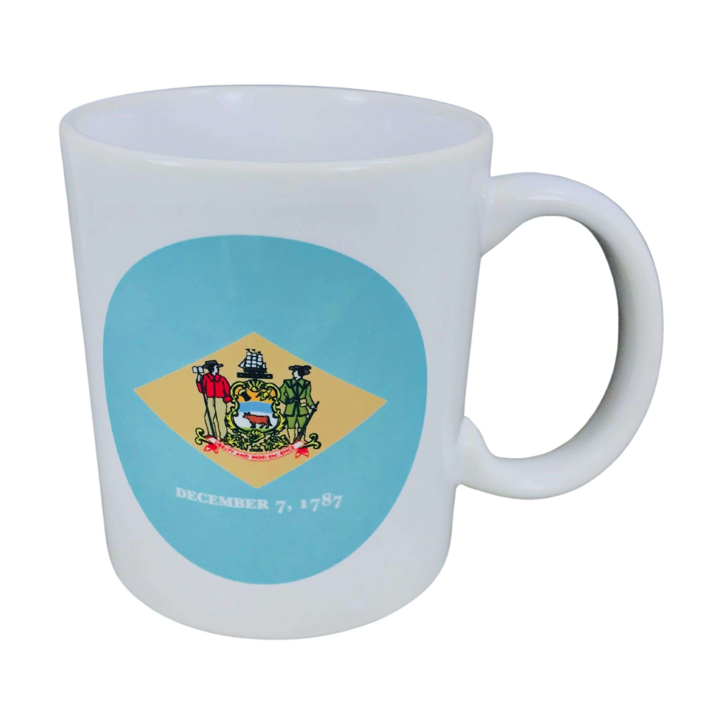 Taza - Bandera Estado delaware - USA