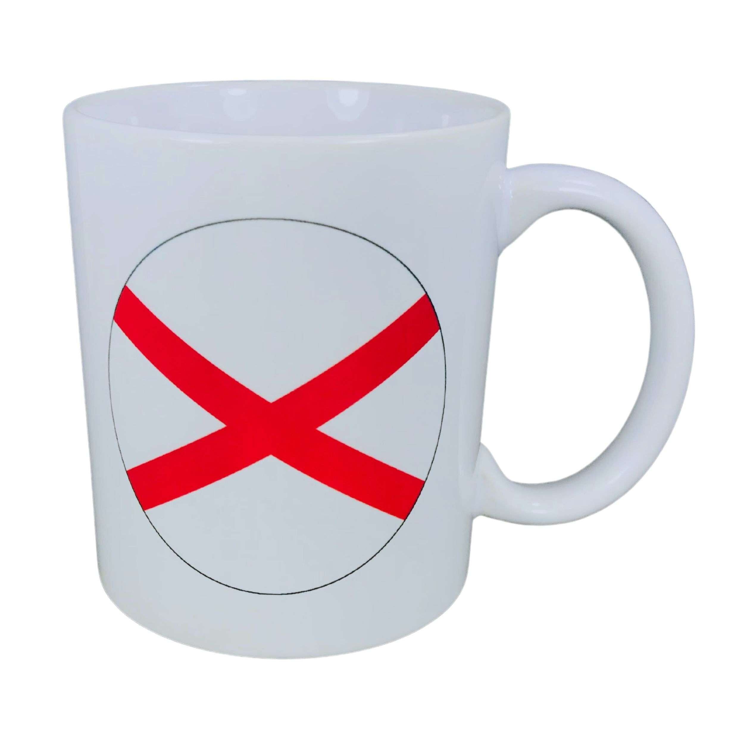 Taza - Bandera Estado Alabama - USA