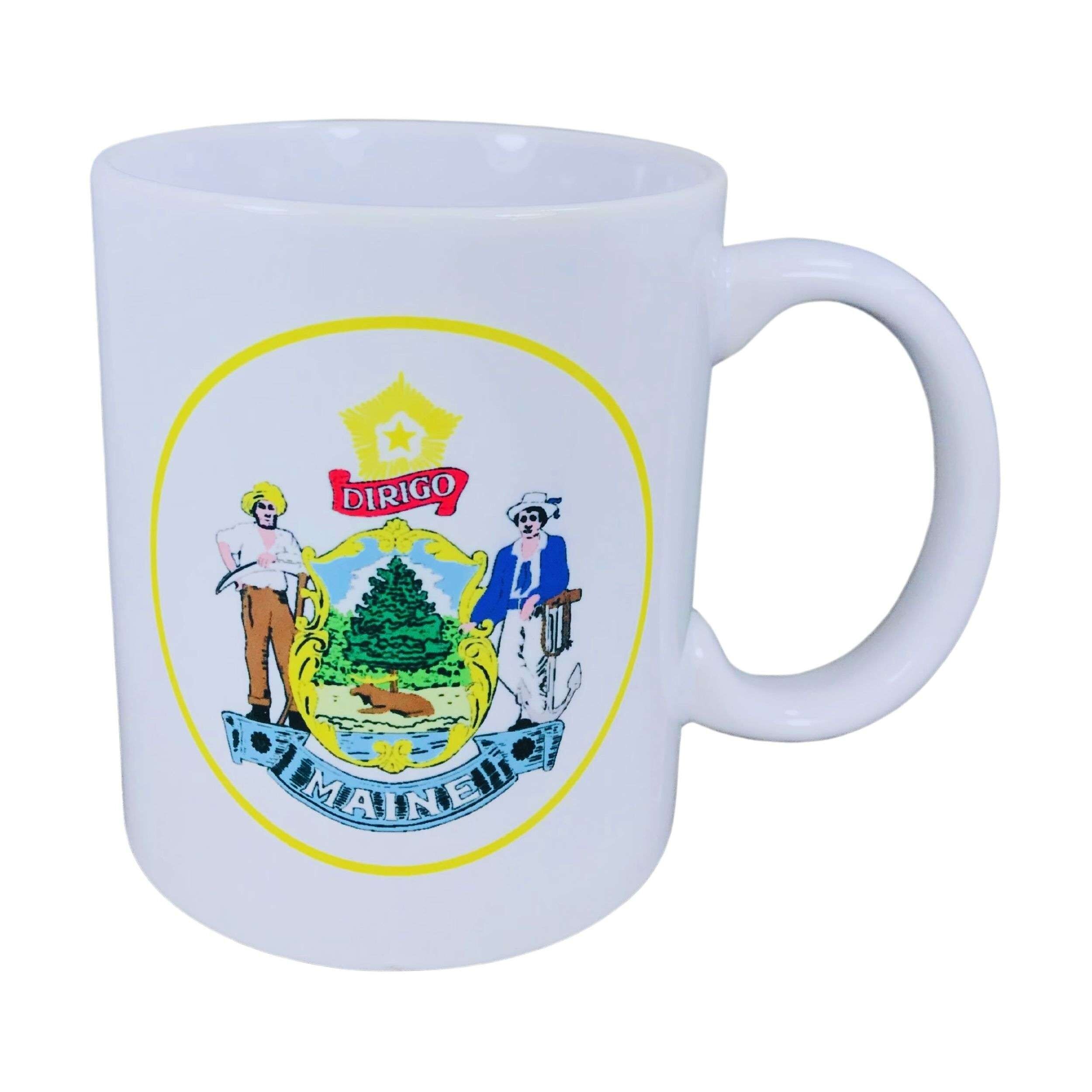 Taza - Escudo Estado Maine - USA