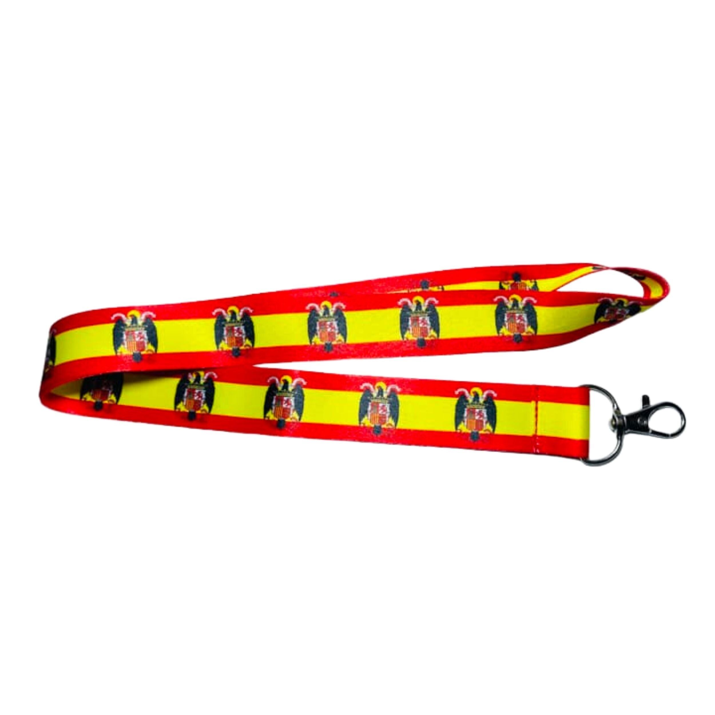 Lanyard – Cinta Cuello - Franco Aguila Bandera España - L006