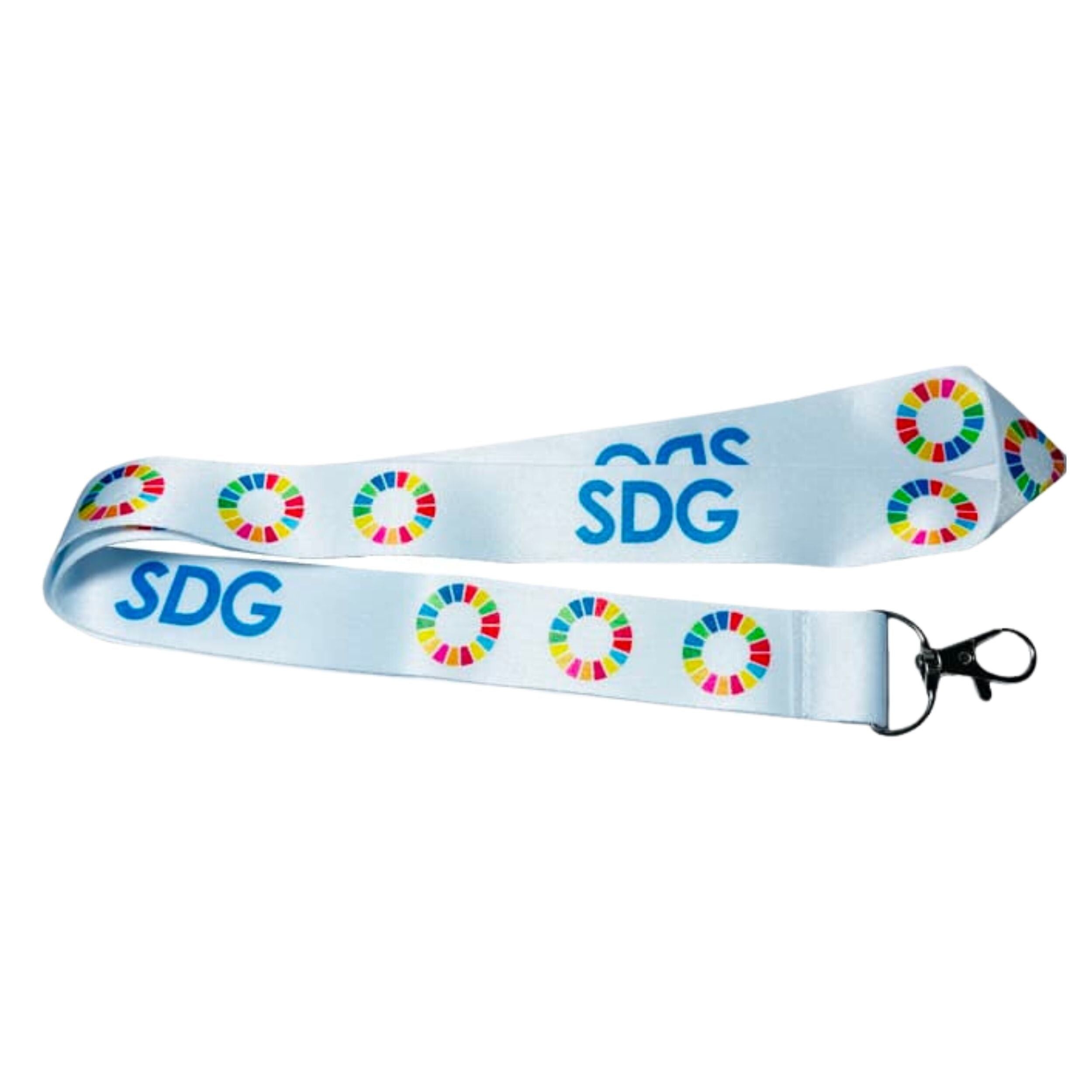 Lanyard – Umhängeband - SDG Nachhaltige Entwicklung SDG Version 2 - L014