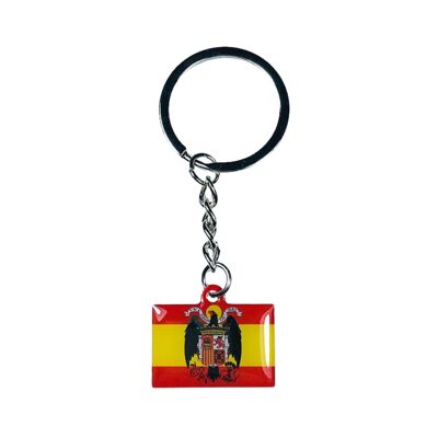 Porte-clés - Drapeau espagnol Aigle de Saint-Jean - Espagne