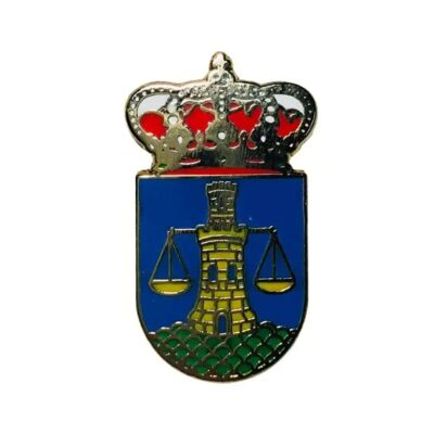 Pin - Messiah Shield - La Coruña - Spain