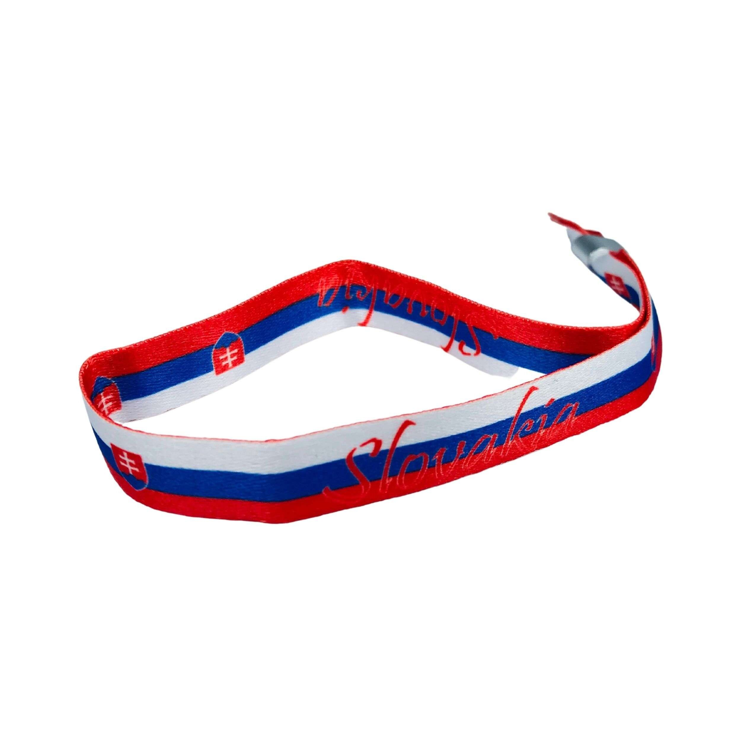 Armband - Flagge der Slowakei - P1053