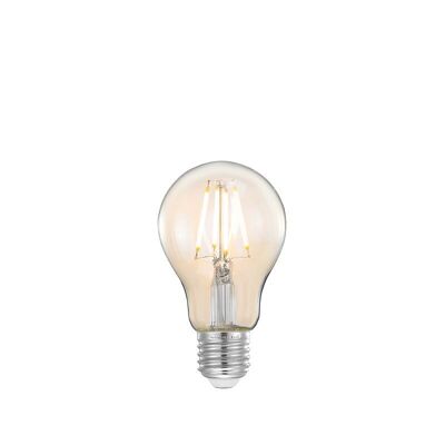 Homestoreking Lampadina a filamento di carbonio a LED con sorgente luminosa - Vetro - M