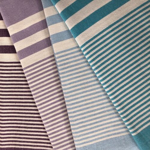 10 x Harem Striped Pestemal Towel - Bundle
