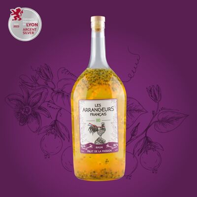 Gascogne-Topf - 2,5 l - BIO Arrangierter Rum - Passionsfrucht (Magnum)