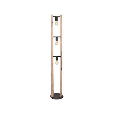 Homestoreking Lampadaire Woody - Naturel - Bois
