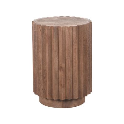 Mesa auxiliar Novan de Homestoreking - Espresso - Madera de mango