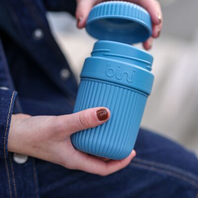 Bini Mug light blue - reusable in bio-sourced material