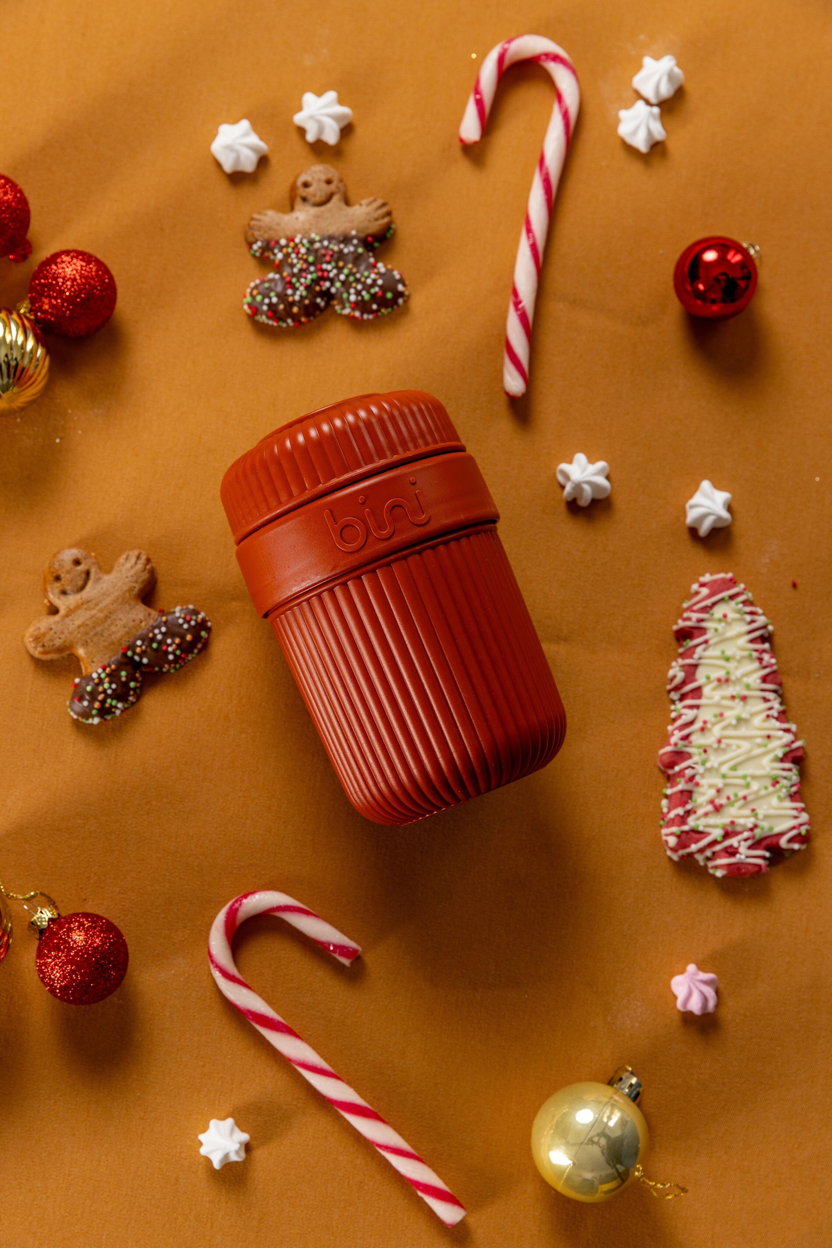 Taza Bini de terracota: reutilizable en material de origen biológico