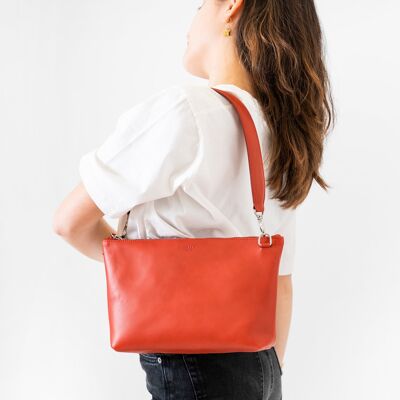 SHOULDER BAG | PIA - red