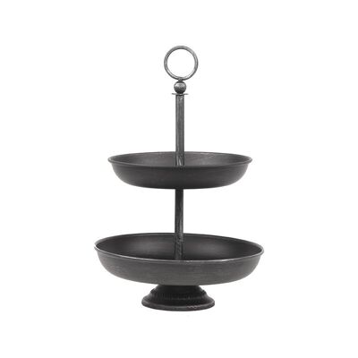 negoziocittà Etagere - Zwart - Metaal