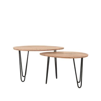 Homestorecity Salontafel Frisk - Áspero - Mangohout