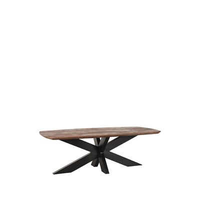 Homestorecity Salontafel Zane - Espresso - Mangohout
