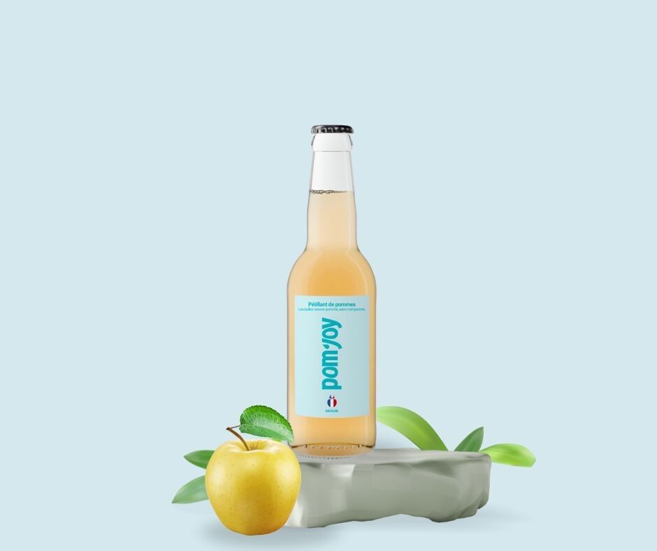 Pétillant de pommes (0% d'alcool) - 33cl