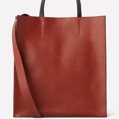 CONTAINER BAG | FINCH - brown and black