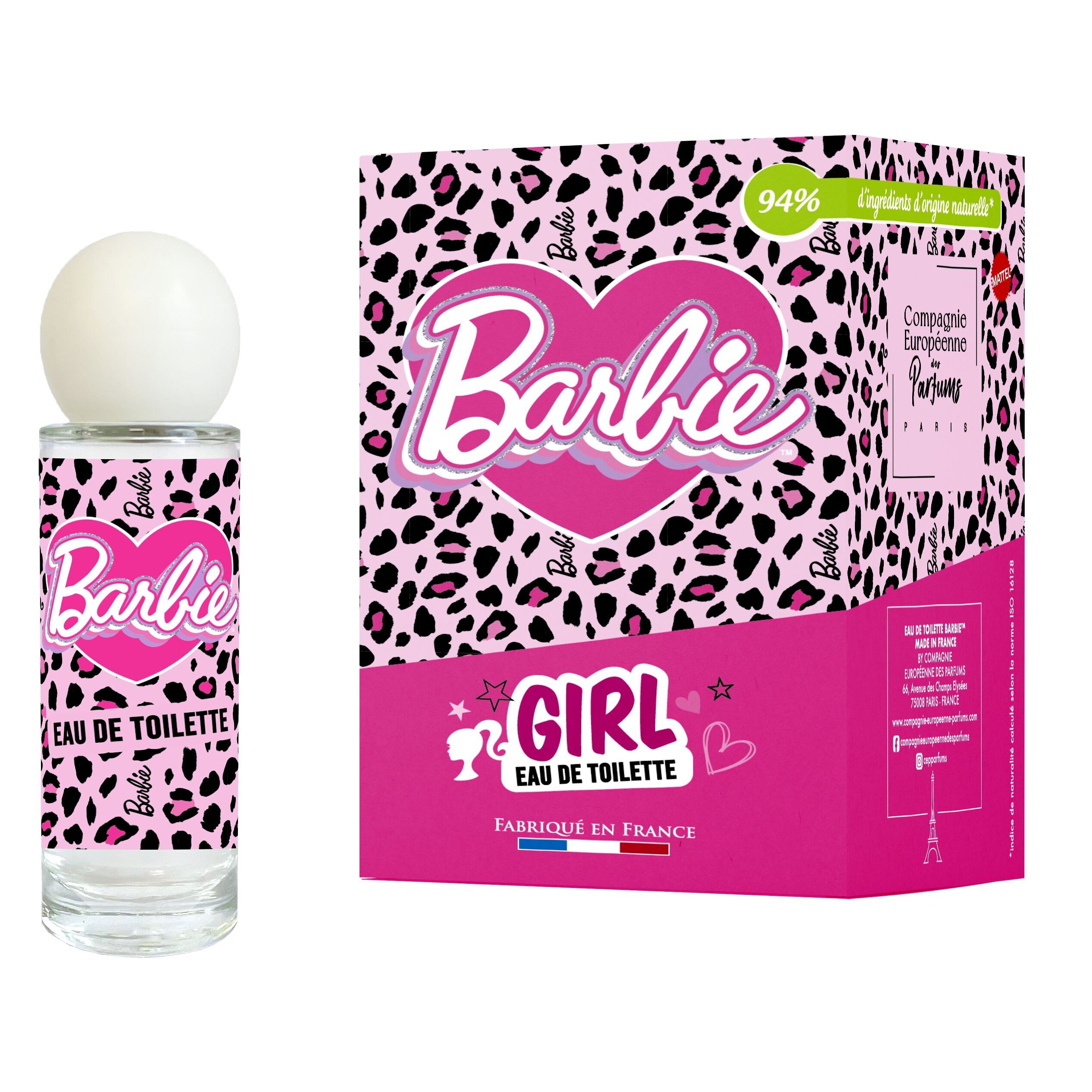 Parfum Enfant - BARBIE® Girl - Eau de Toilette 30ml