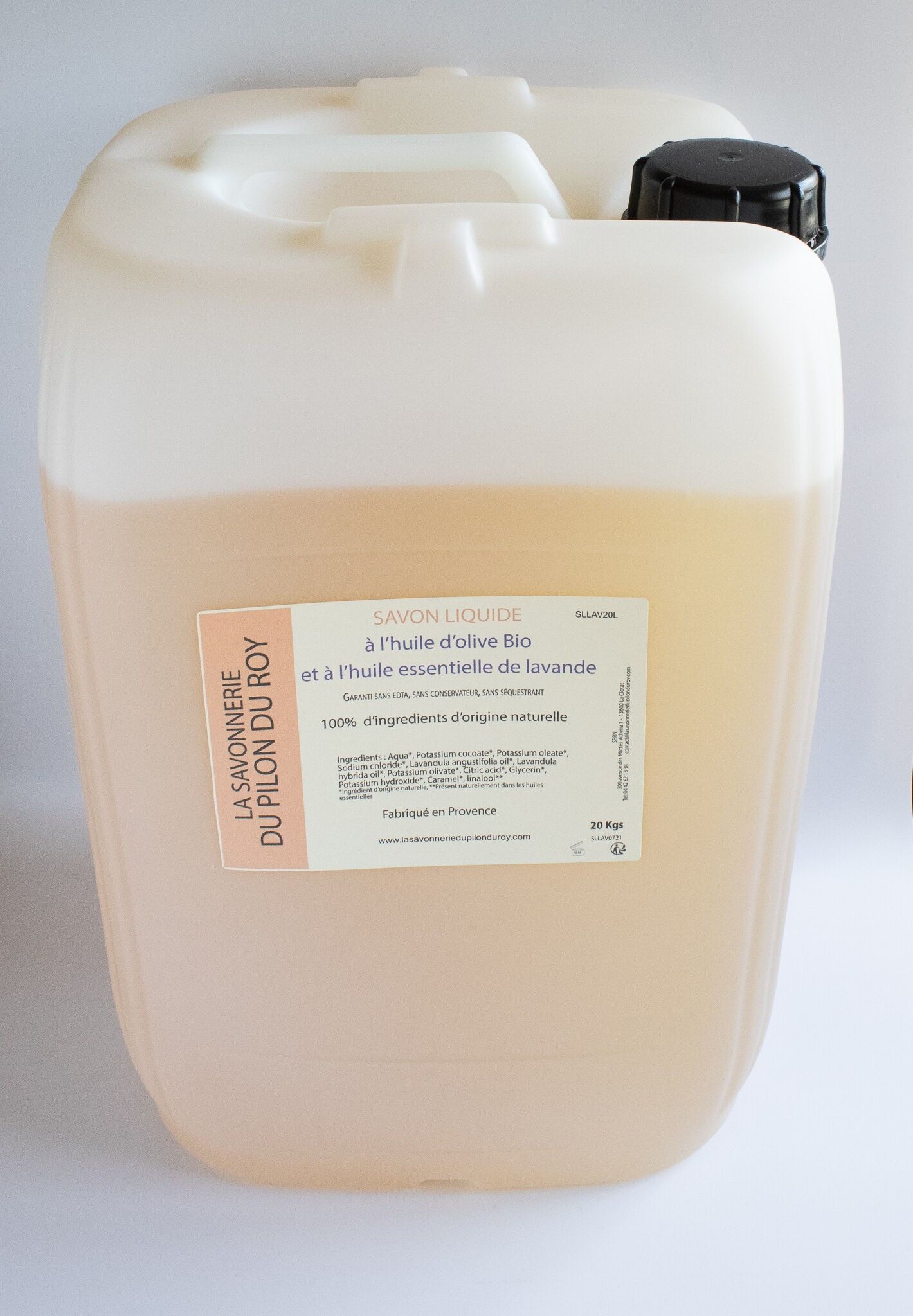 Überfettete Marseiller Flüssigseife mit Lavendel 20 kg – Sanftheit & Tradition