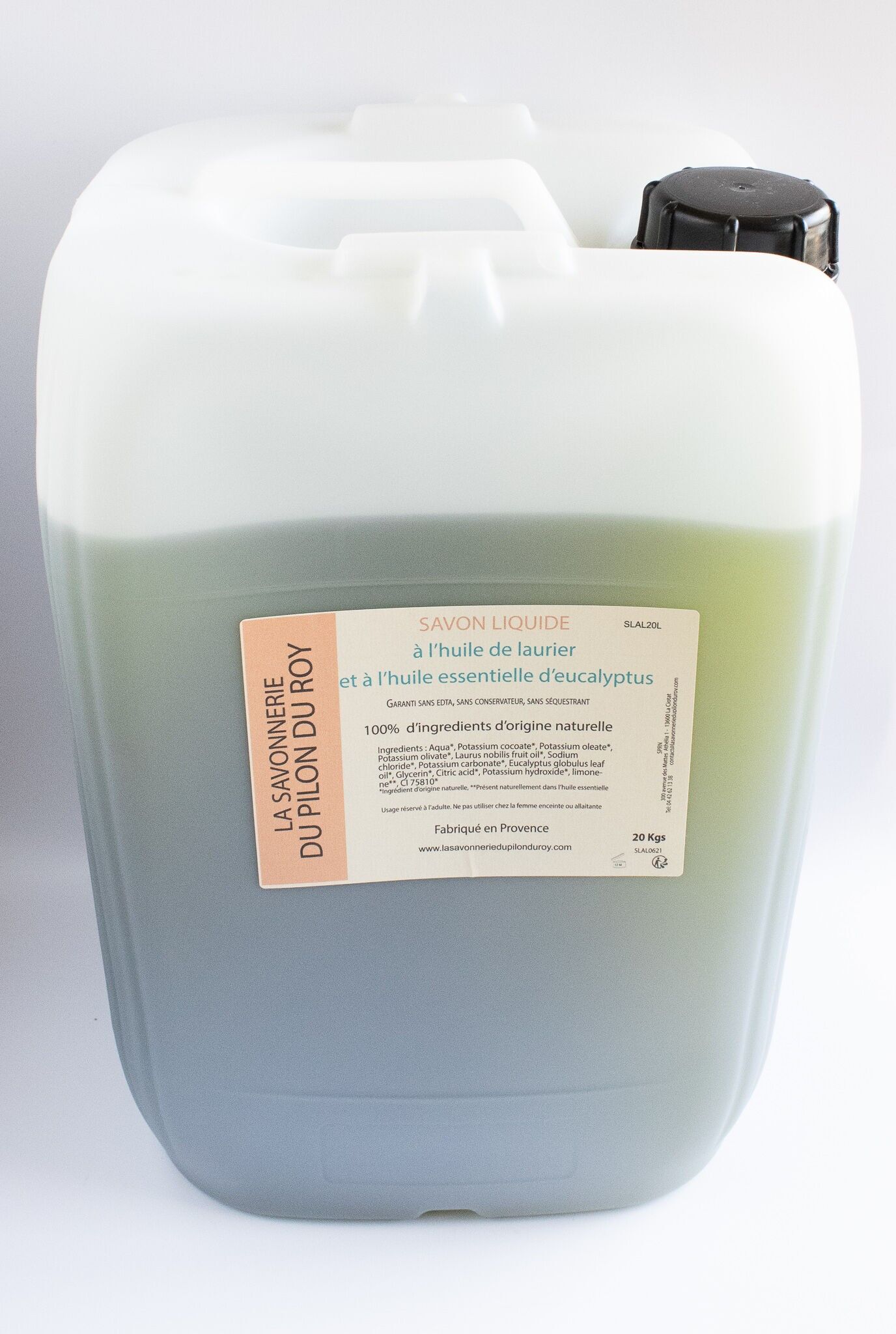 Sapone Liquido di Aleppo Oliva Alloro Surgras 20Kg - Morbidezza e Tradizione