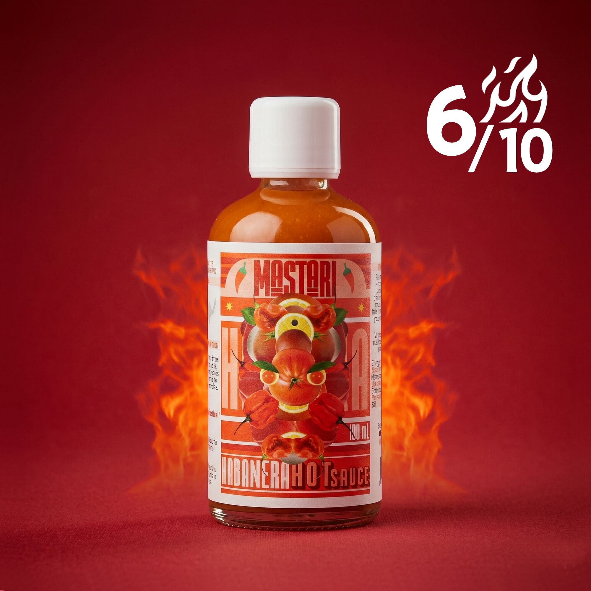Carton de 12X Sauces piquantes HABANERA / 12X HABANERA Hot sauce 🌶️