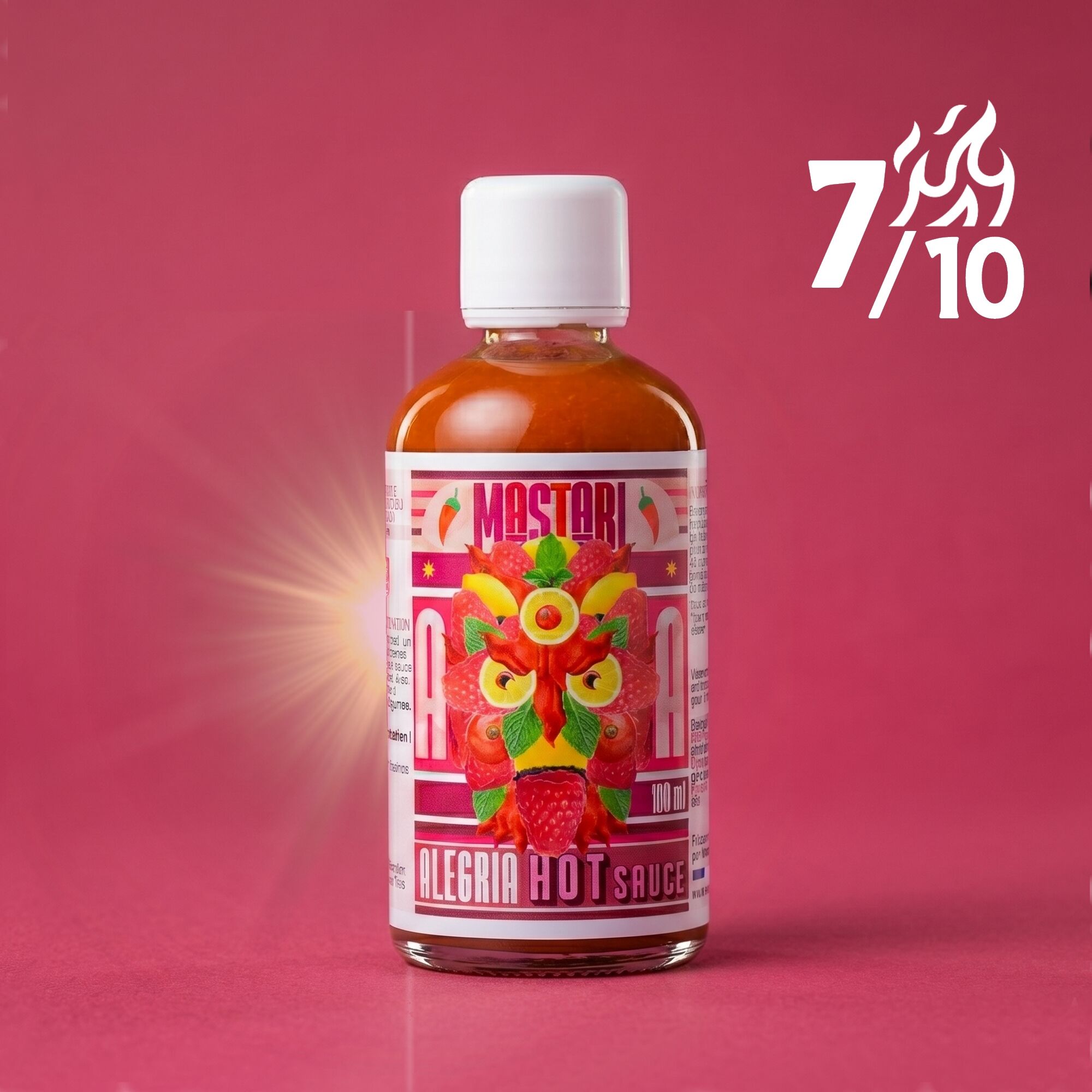 Carton de 12X Sauces piquantes ALEGRIA / 12X ALEGRIA Hot sauce 🌶️
