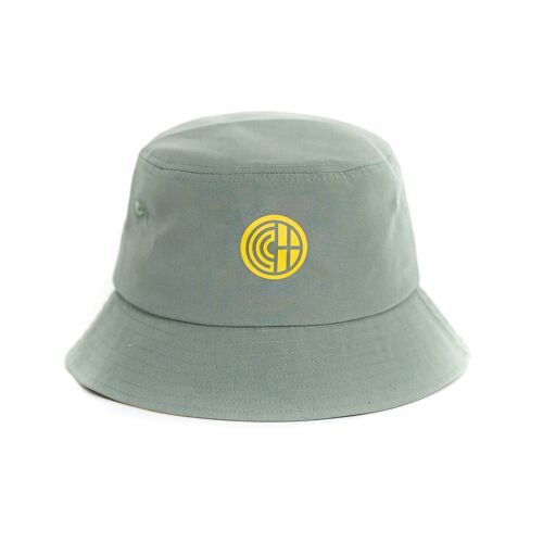 Bucket Hat - Mint Green x Mustard Yellow